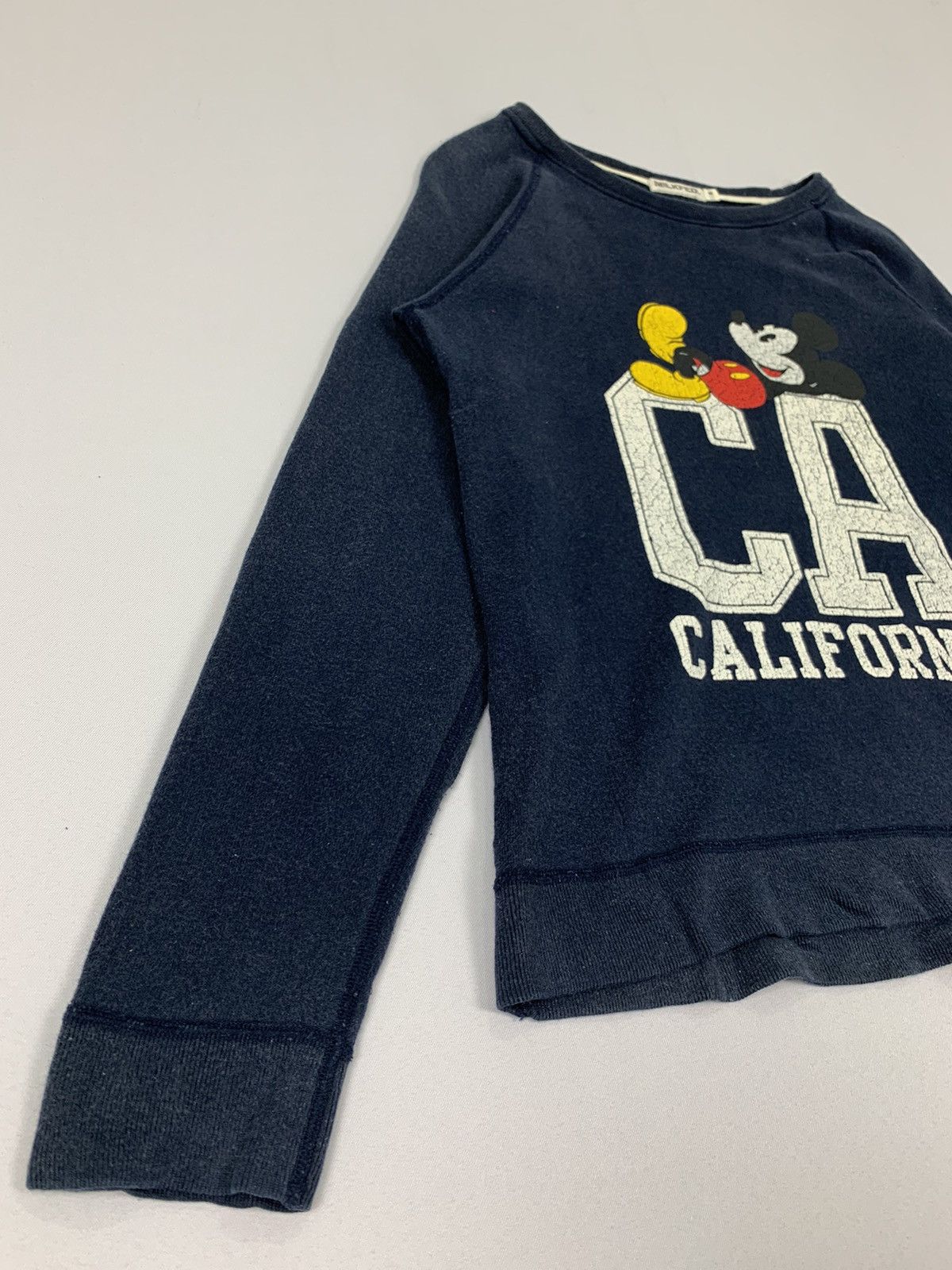 California Republic × Mickey Mouse MILKFED Mickey Mouse California Big Logo Graphic Sweatshirt Size S / US 4 / IT 40 - 4 Thumbnail