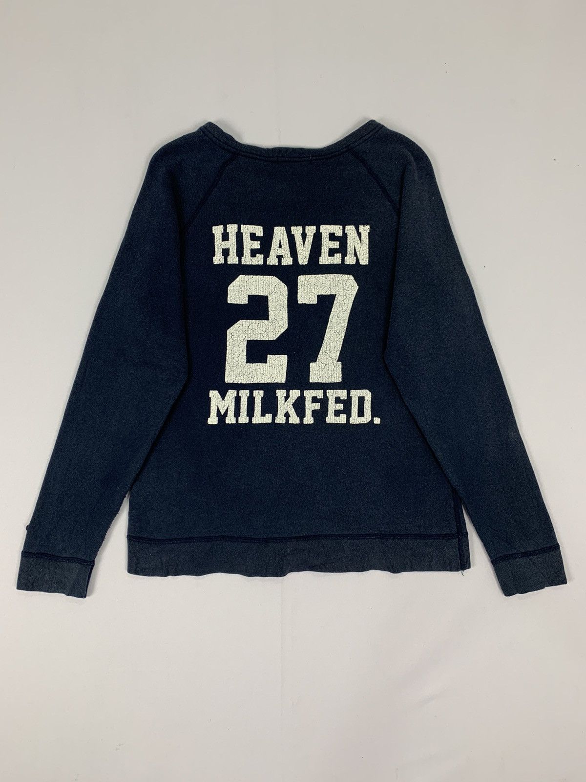 California Republic × Mickey Mouse MILKFED Mickey Mouse California Big Logo Graphic Sweatshirt Size S / US 4 / IT 40 - 2 Thumbnail