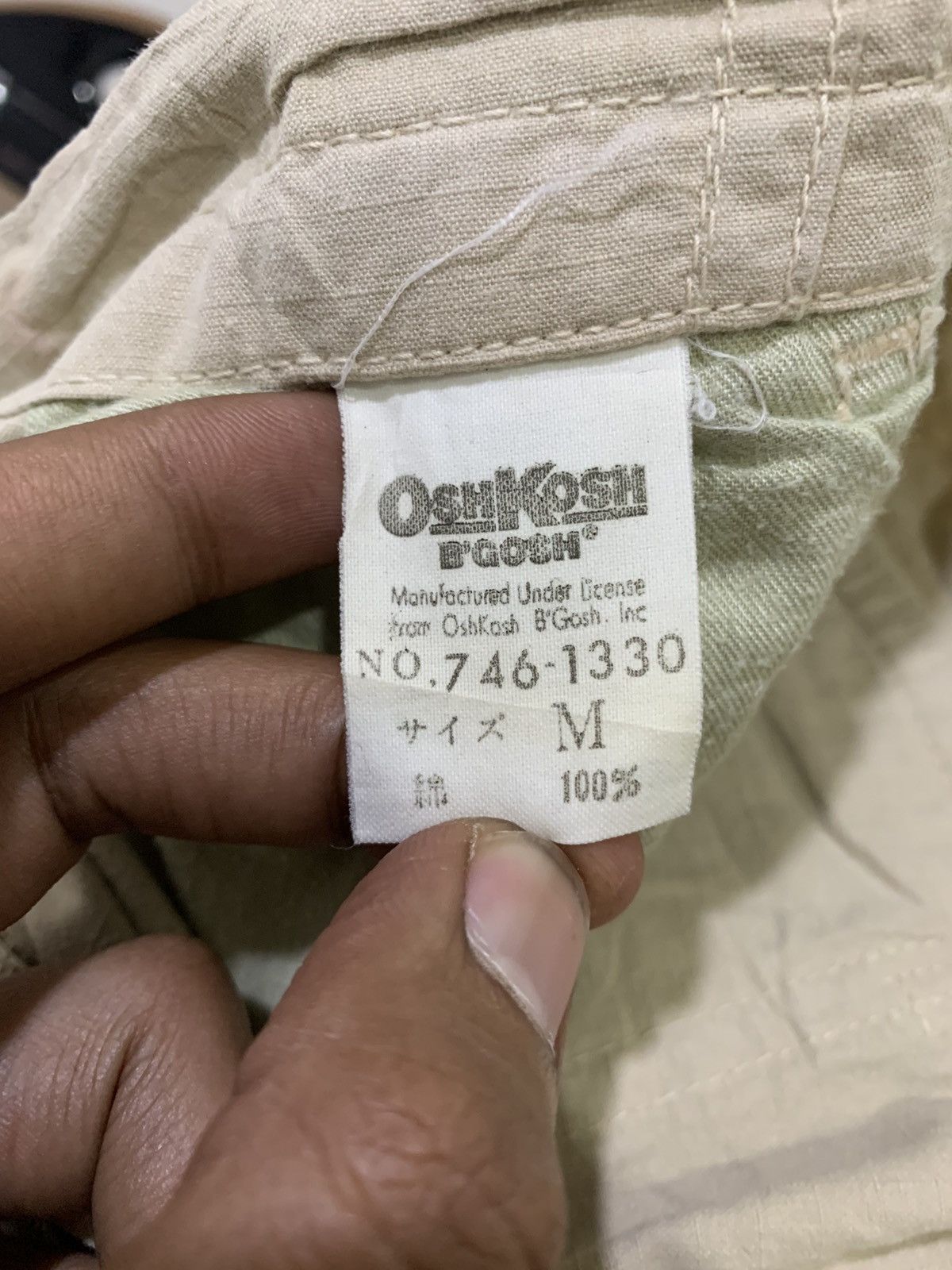 Oshkosh OSHKOSH BGOSH CLASSIC Vintag Baggy Pocket Jogger Cargo Pant Size US 29 - 17 Thumbnail
