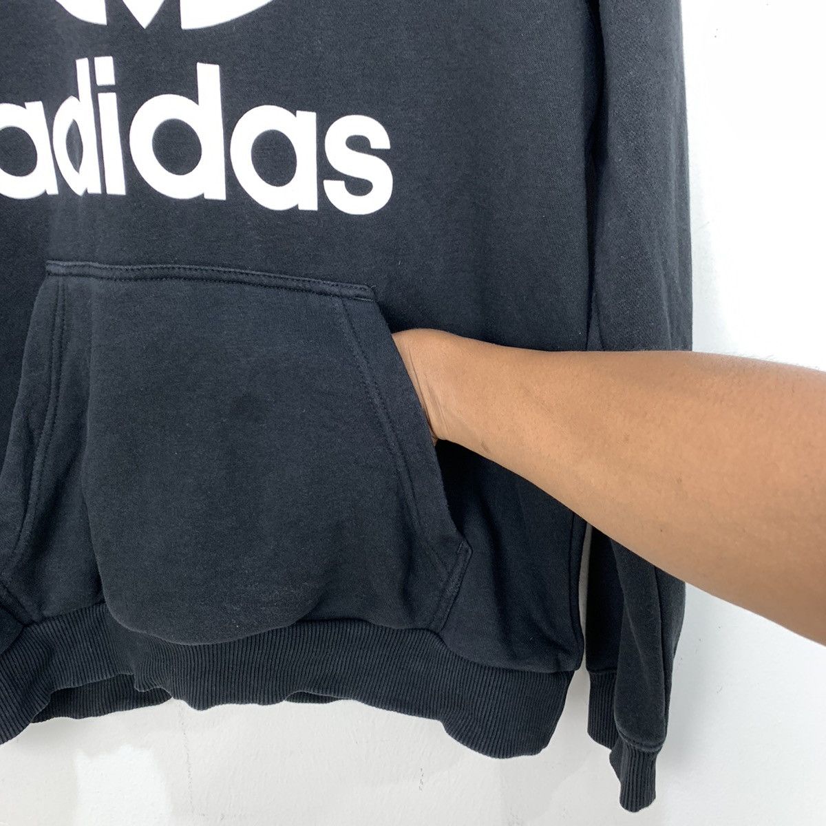 Adidas × Japanese Brand ADIDAS Trefoil Spellout BigLogo Sweatshirt Hoodie Jacket Size US M / EU 48-50 / 2 - 11 Thumbnail