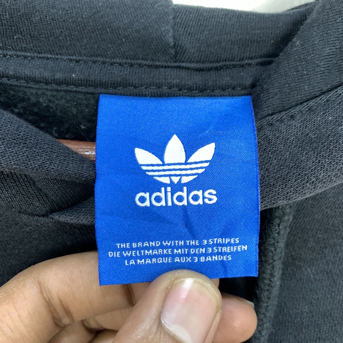 Adidas × Japanese Brand ADIDAS Trefoil Spellout BigLogo Sweatshirt Hoodie Jacket Size US M / EU 48-50 / 2 - 13 Thumbnail