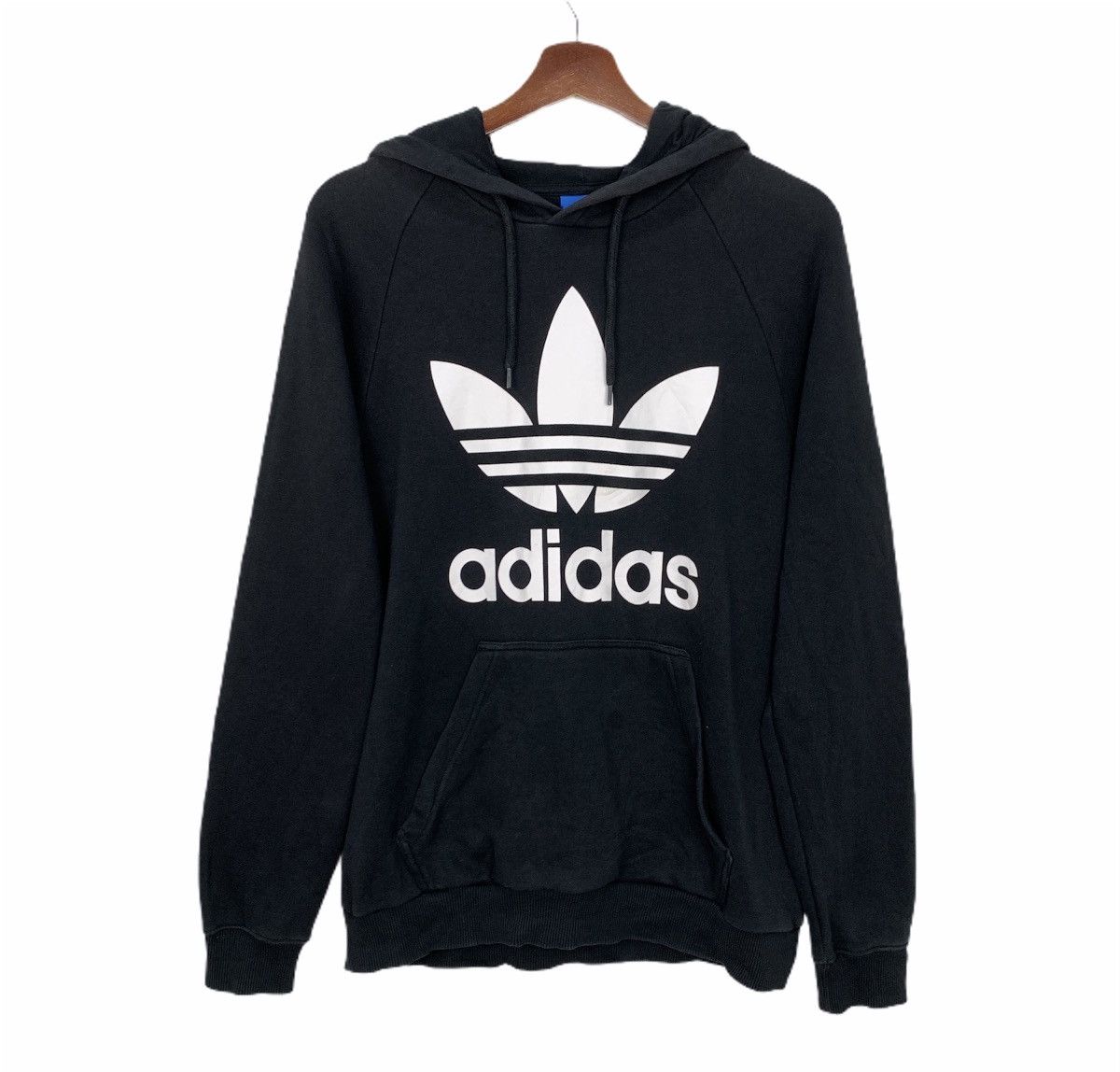Adidas × Japanese Brand ADIDAS Trefoil Spellout BigLogo Sweatshirt Hoodie Jacket Size US M / EU 48-50 / 2 - 2 Thumbnail