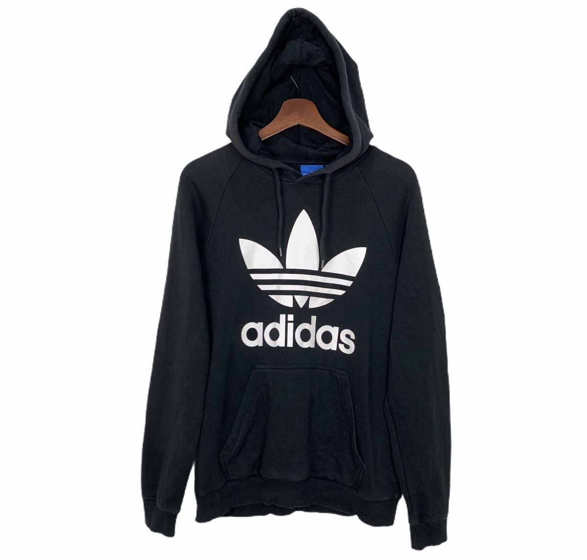 ADIDAS Trefoil Spellout BigLogo Sweatshirt Hoodie Jacket