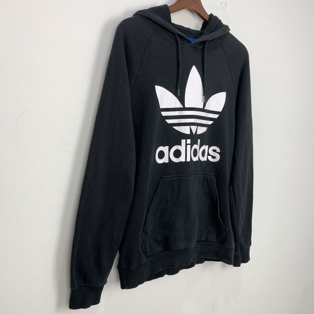 Adidas × Japanese Brand ADIDAS Trefoil Spellout BigLogo Sweatshirt Hoodie Jacket Size US M / EU 48-50 / 2 - 7 Thumbnail