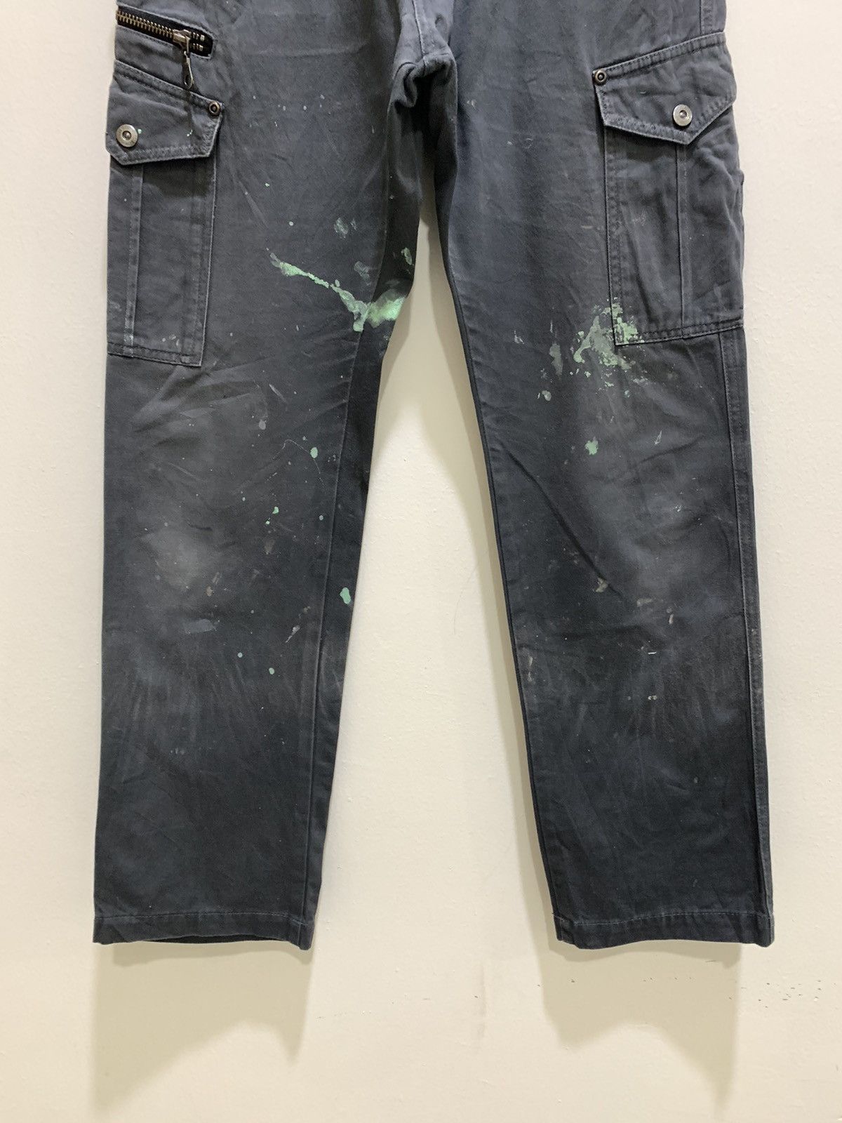 Japanese Brand GW Painter Artistic 7Multipocket Tactical Utility CargoPant Size US 29 - 5 Thumbnail