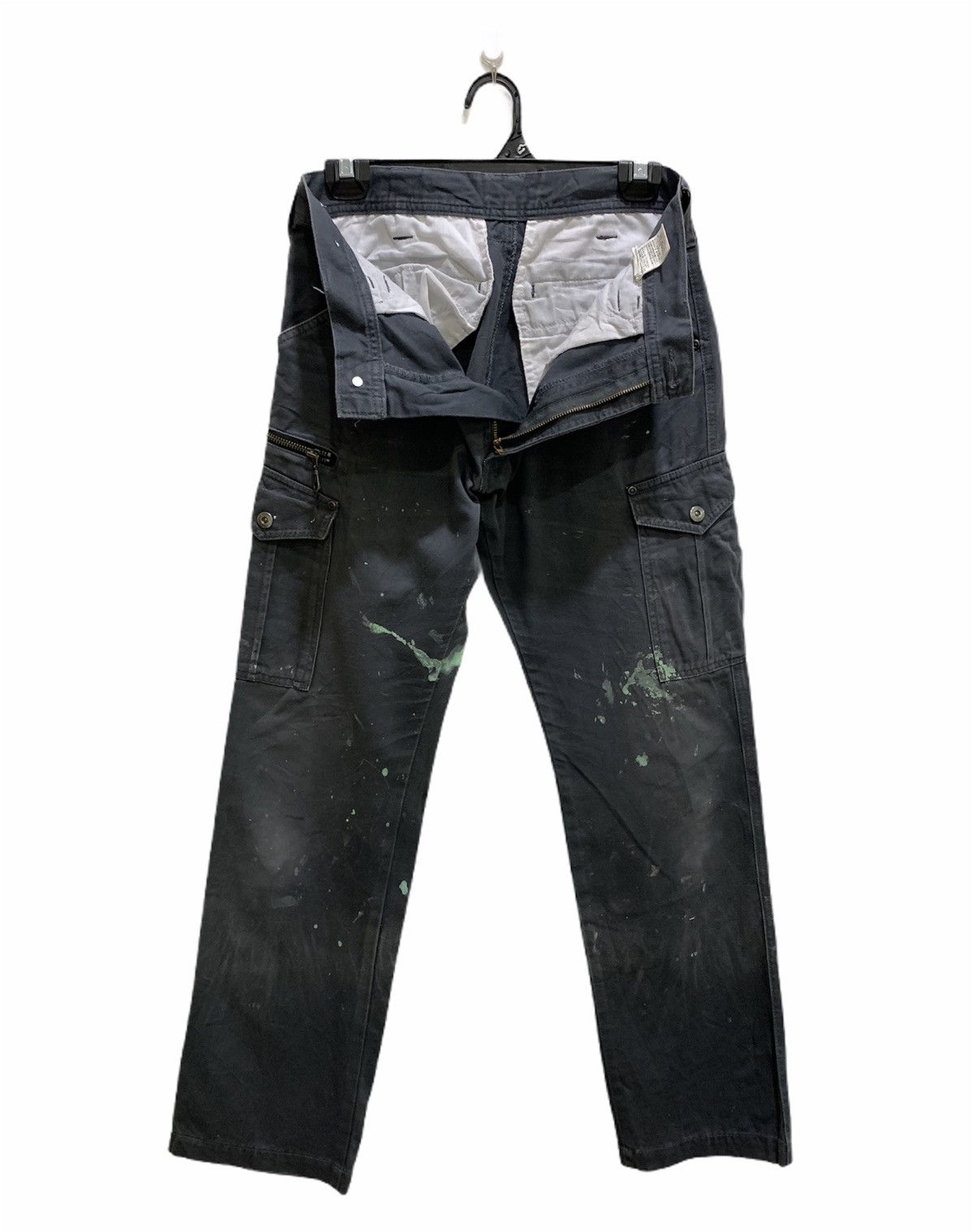 Japanese Brand GW Painter Artistic 7Multipocket Tactical Utility CargoPant Size US 29 - 3 Thumbnail