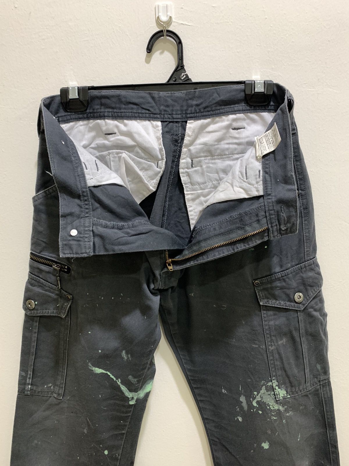 Japanese Brand GW Painter Artistic 7Multipocket Tactical Utility CargoPant Size US 29 - 15 Thumbnail