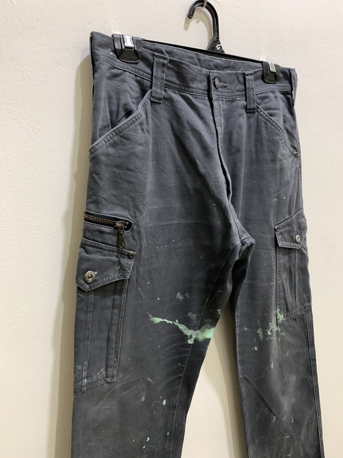 Japanese Brand GW Painter Artistic 7Multipocket Tactical Utility CargoPant Size US 29 - 6 Thumbnail