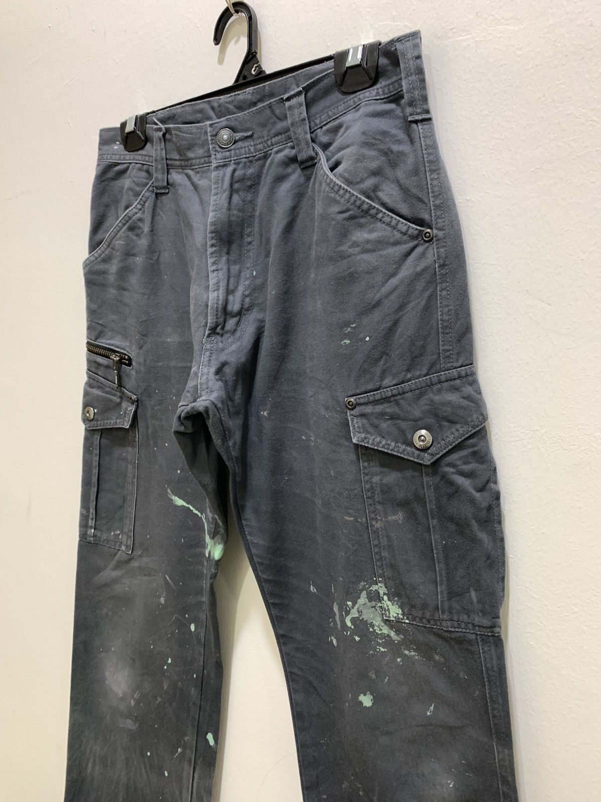 Japanese Brand GW Painter Artistic 7Multipocket Tactical Utility CargoPant Size US 29 - 7 Thumbnail