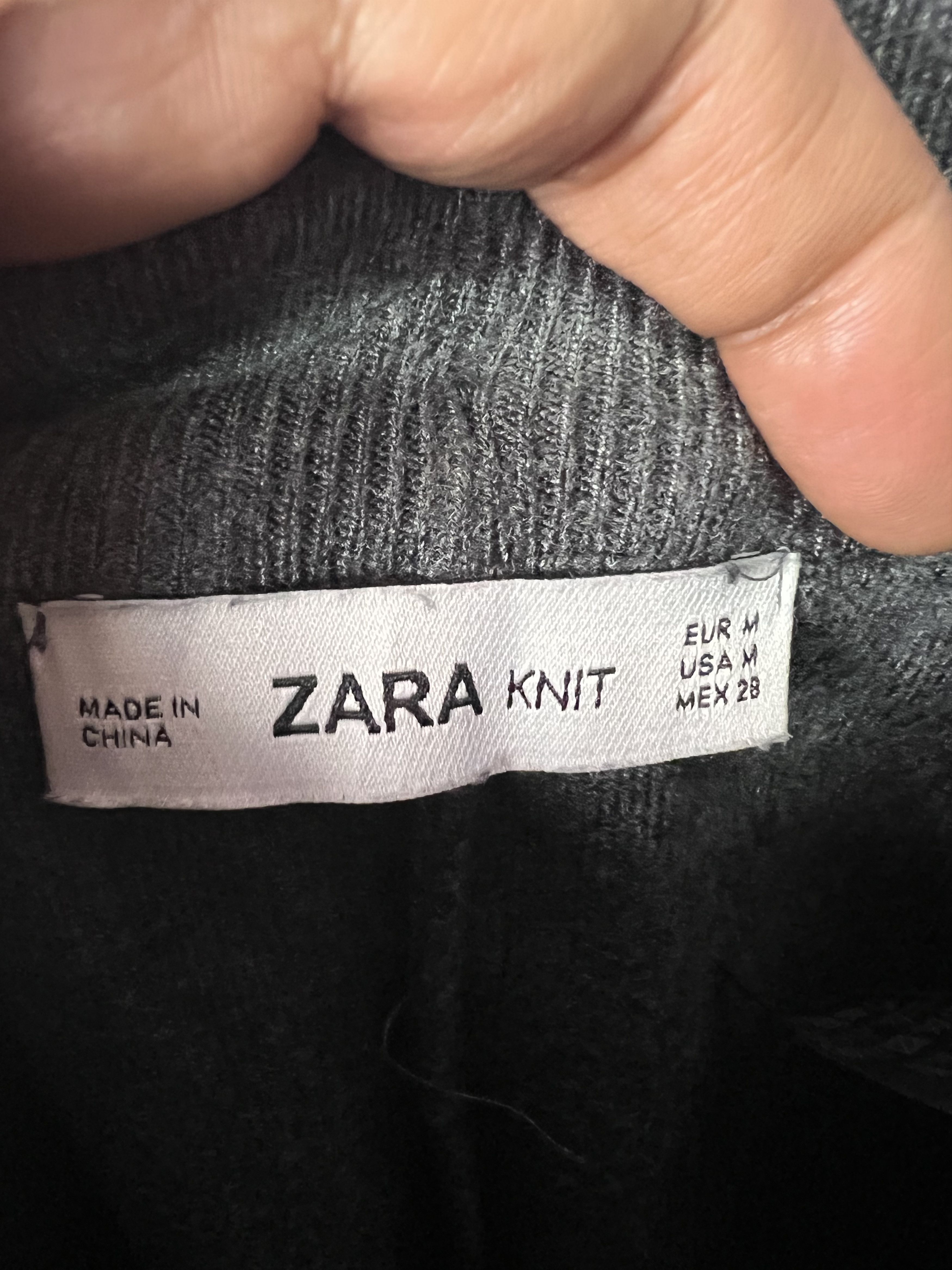 Zara 🔥Zara Knit Front Pockets Sweatpants Jogger Size US 29 - 10 Thumbnail