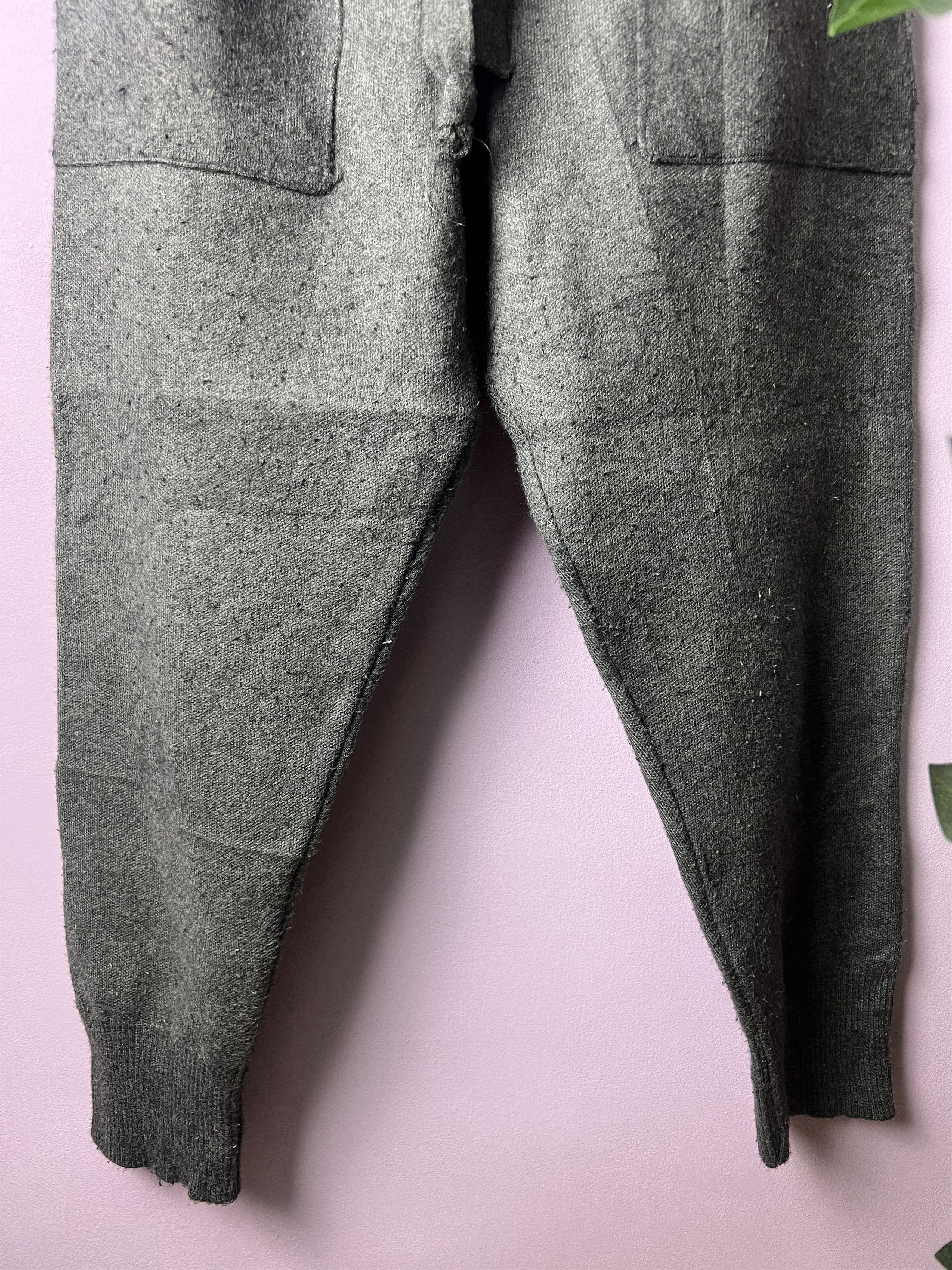 Zara 🔥Zara Knit Front Pockets Sweatpants Jogger Size US 29 - 4 Thumbnail