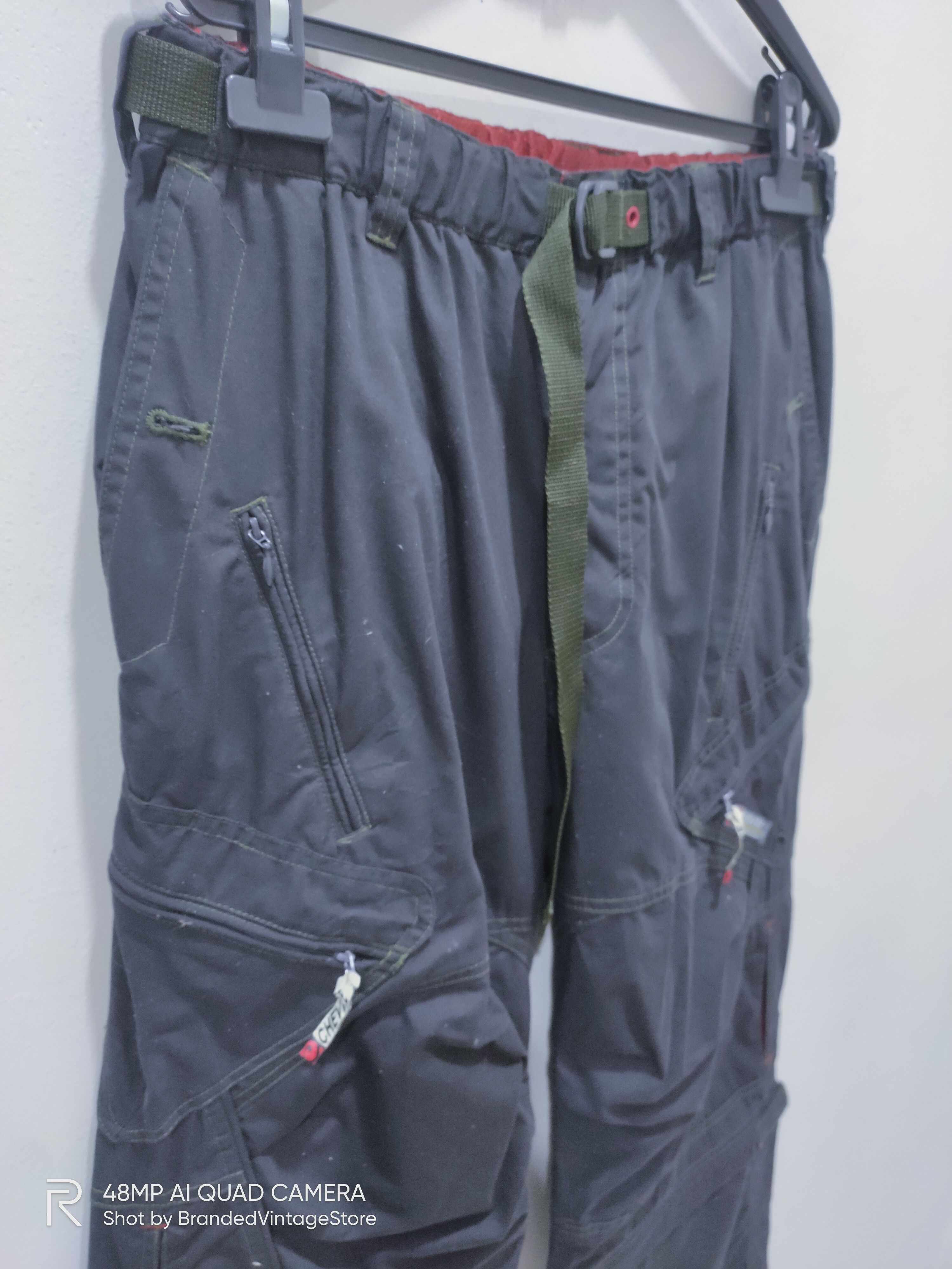 Cherevichkiotvichki CHEVRE Buckle Bondage Multipocket Utility Hiking Cargo Pant Size US 30 / EU 46 - 6 Thumbnail