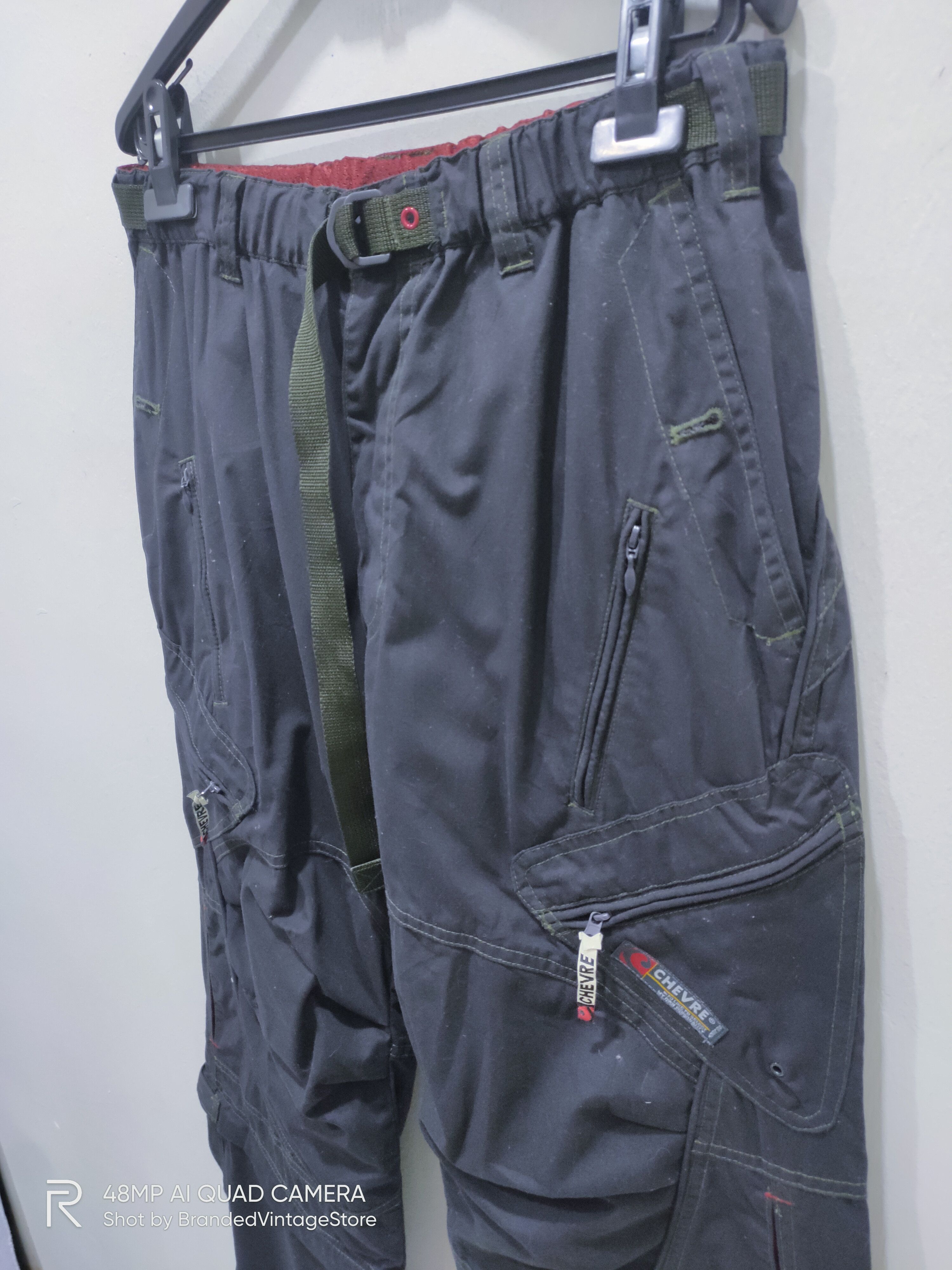 Cherevichkiotvichki CHEVRE Buckle Bondage Multipocket Utility Hiking Cargo Pant Size US 30 / EU 46 - 8 Thumbnail