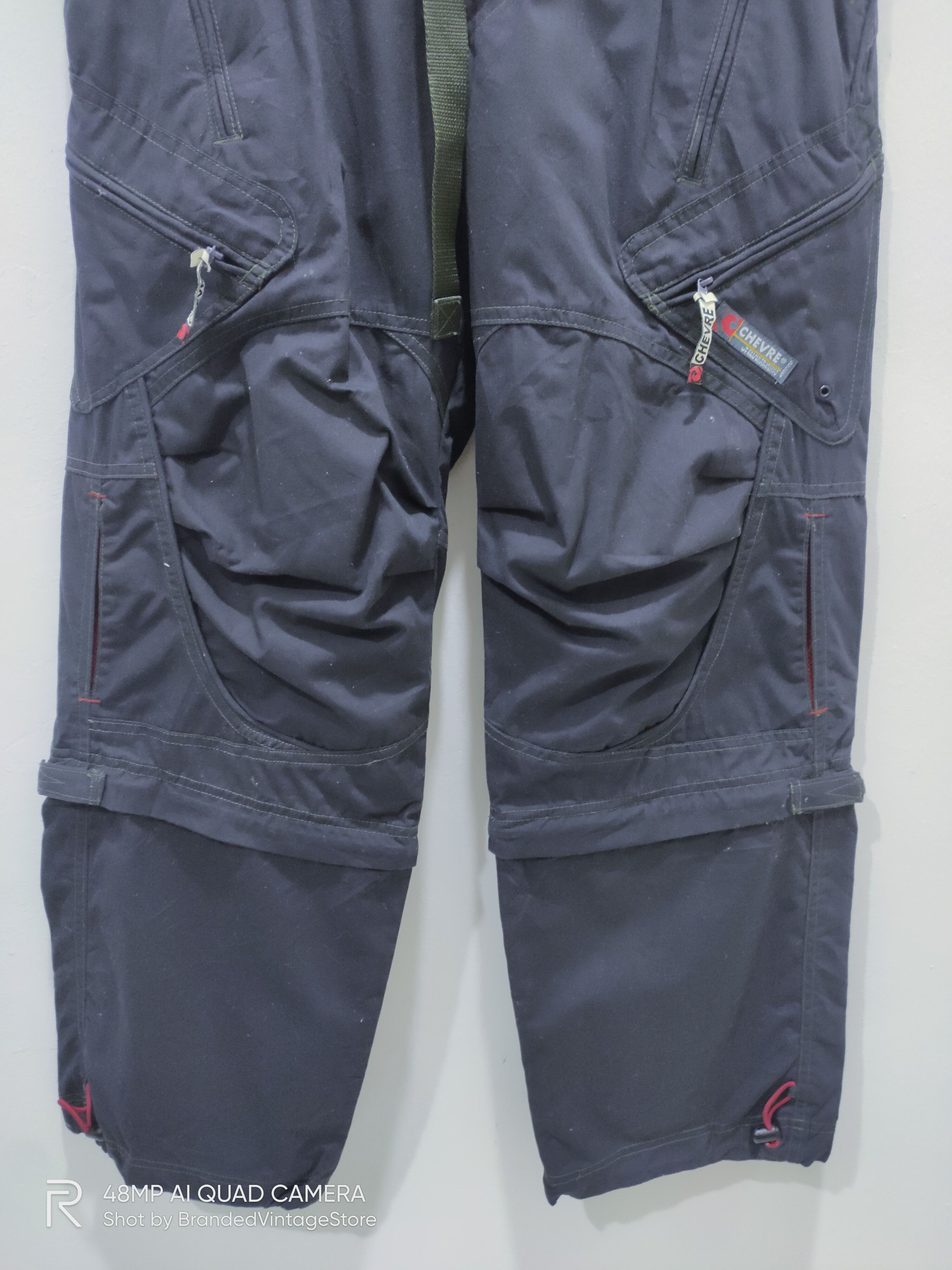 Cherevichkiotvichki CHEVRE Buckle Bondage Multipocket Utility Hiking Cargo Pant Size US 30 / EU 46 - 5 Thumbnail