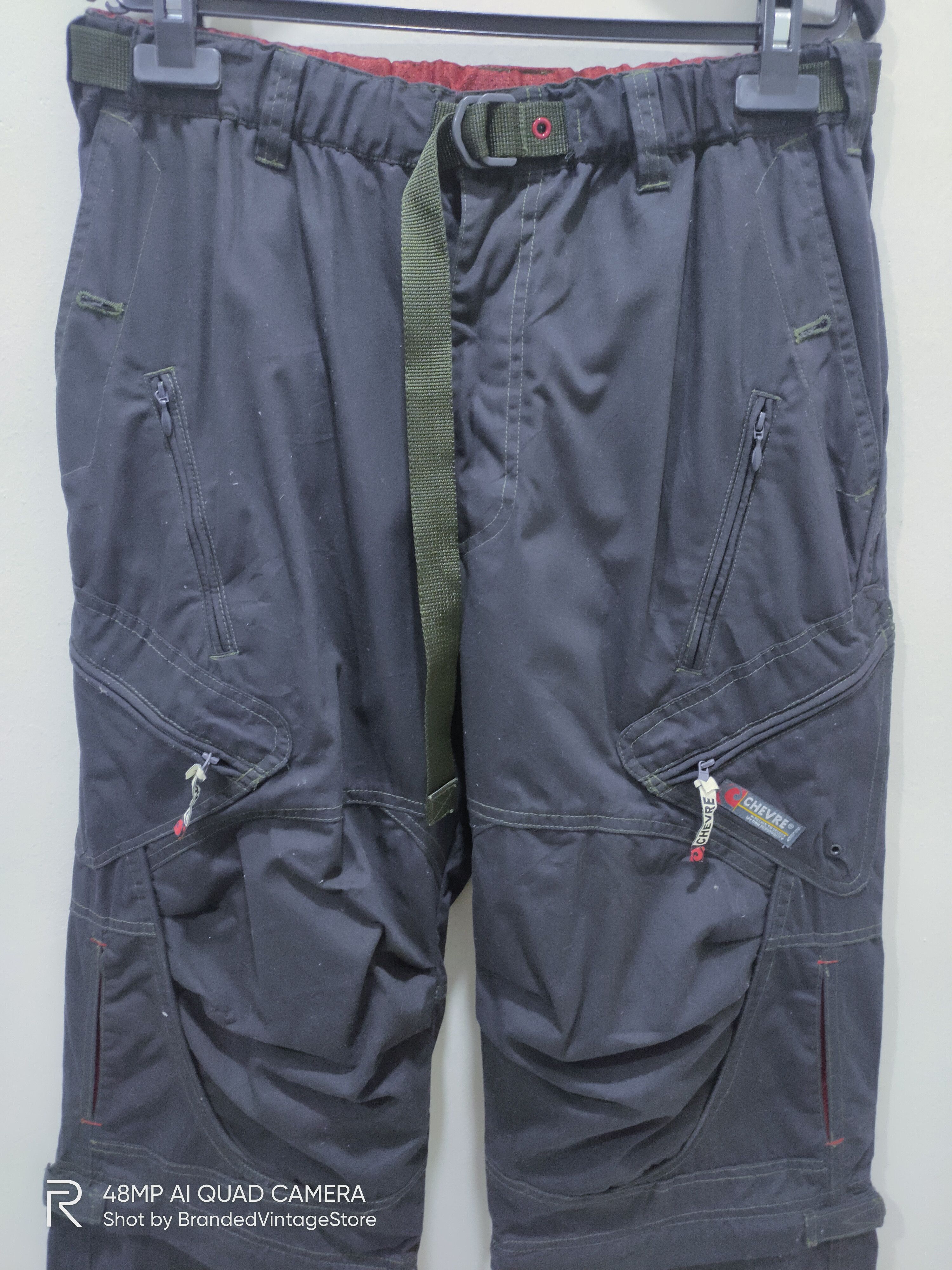 Cherevichkiotvichki CHEVRE Buckle Bondage Multipocket Utility Hiking Cargo Pant Size US 30 / EU 46 - 4 Thumbnail