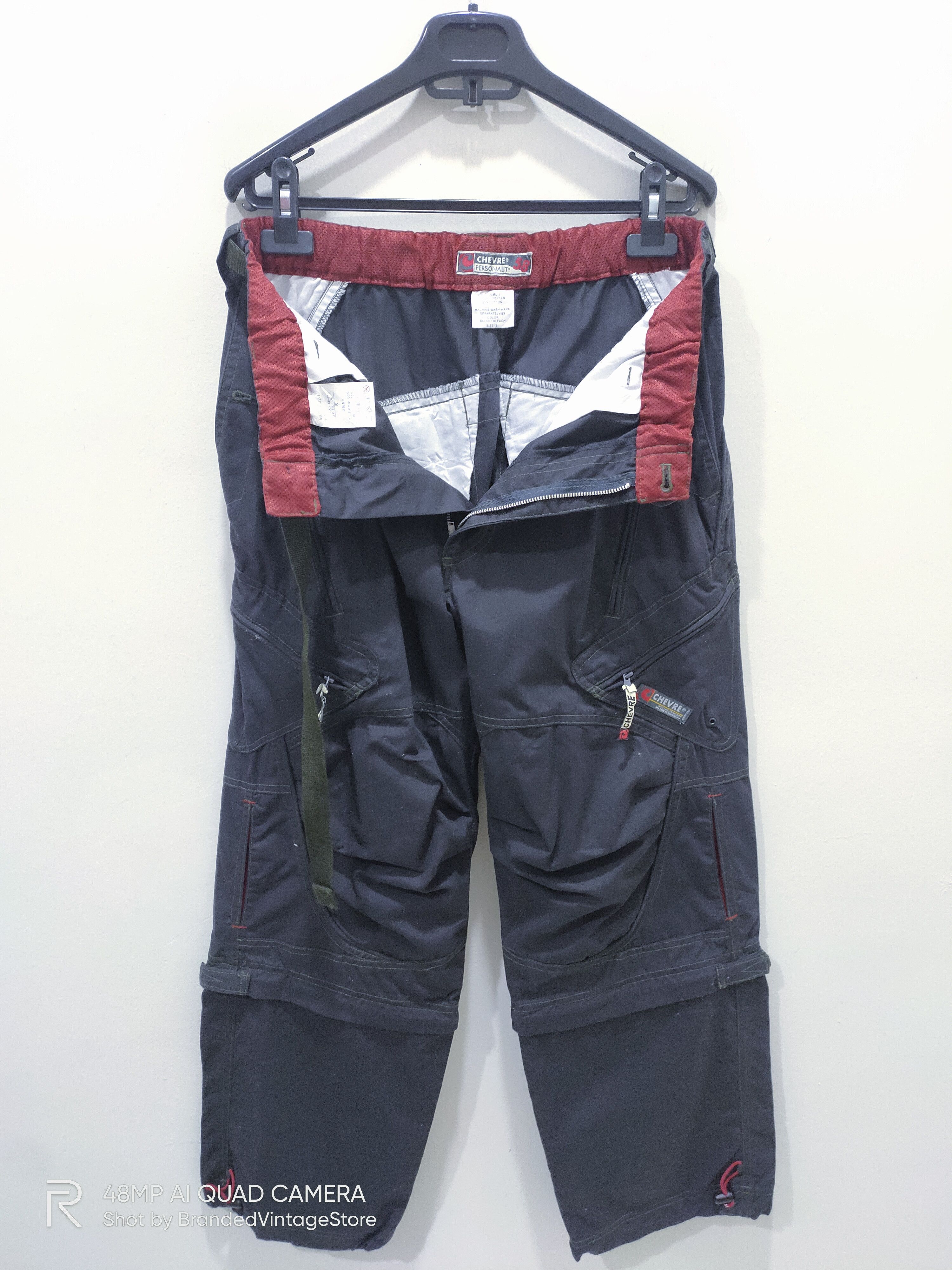 Cherevichkiotvichki CHEVRE Buckle Bondage Multipocket Utility Hiking Cargo Pant Size US 30 / EU 46 - 3 Thumbnail
