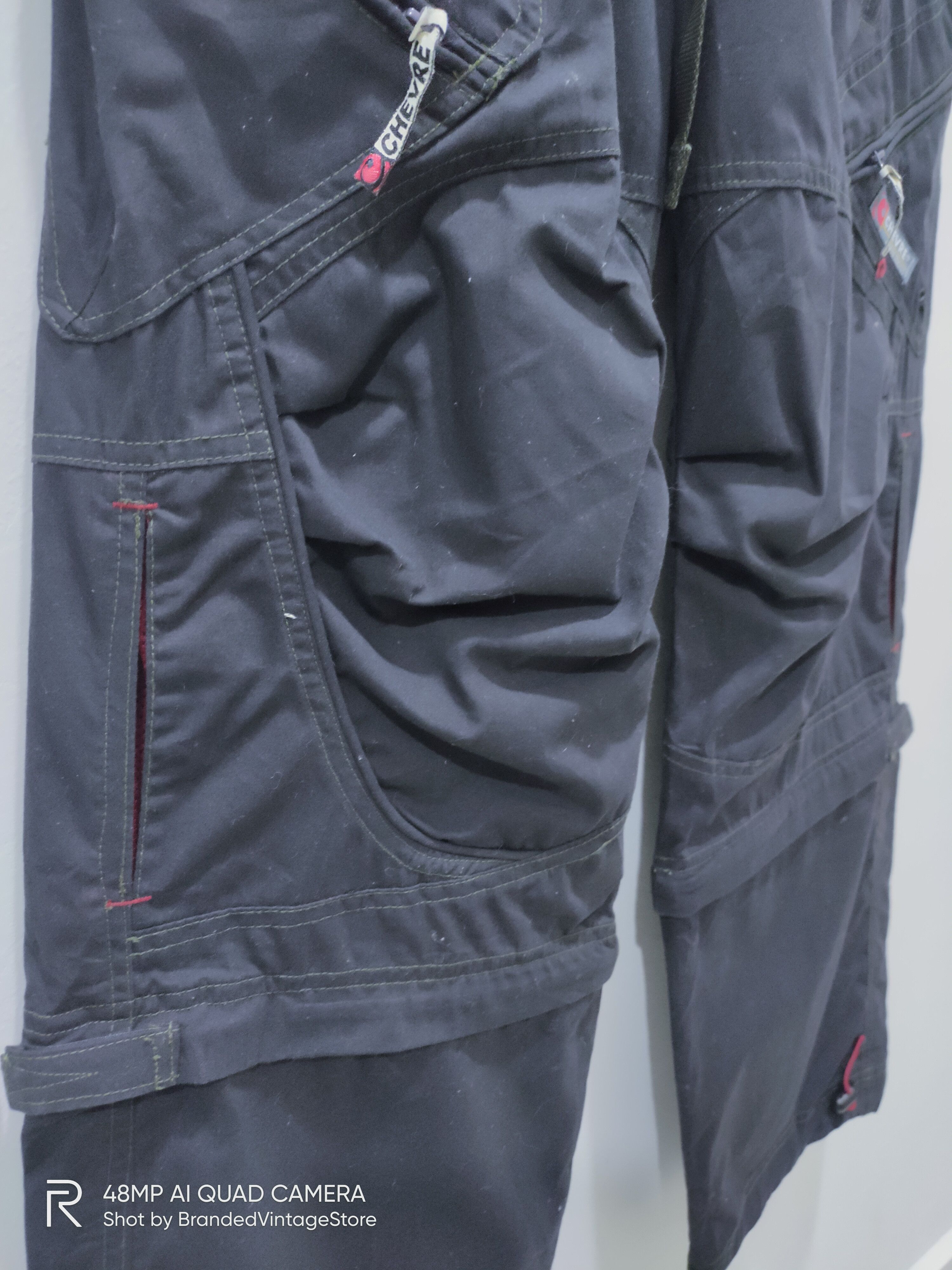 Cherevichkiotvichki CHEVRE Buckle Bondage Multipocket Utility Hiking Cargo Pant Size US 30 / EU 46 - 10 Thumbnail