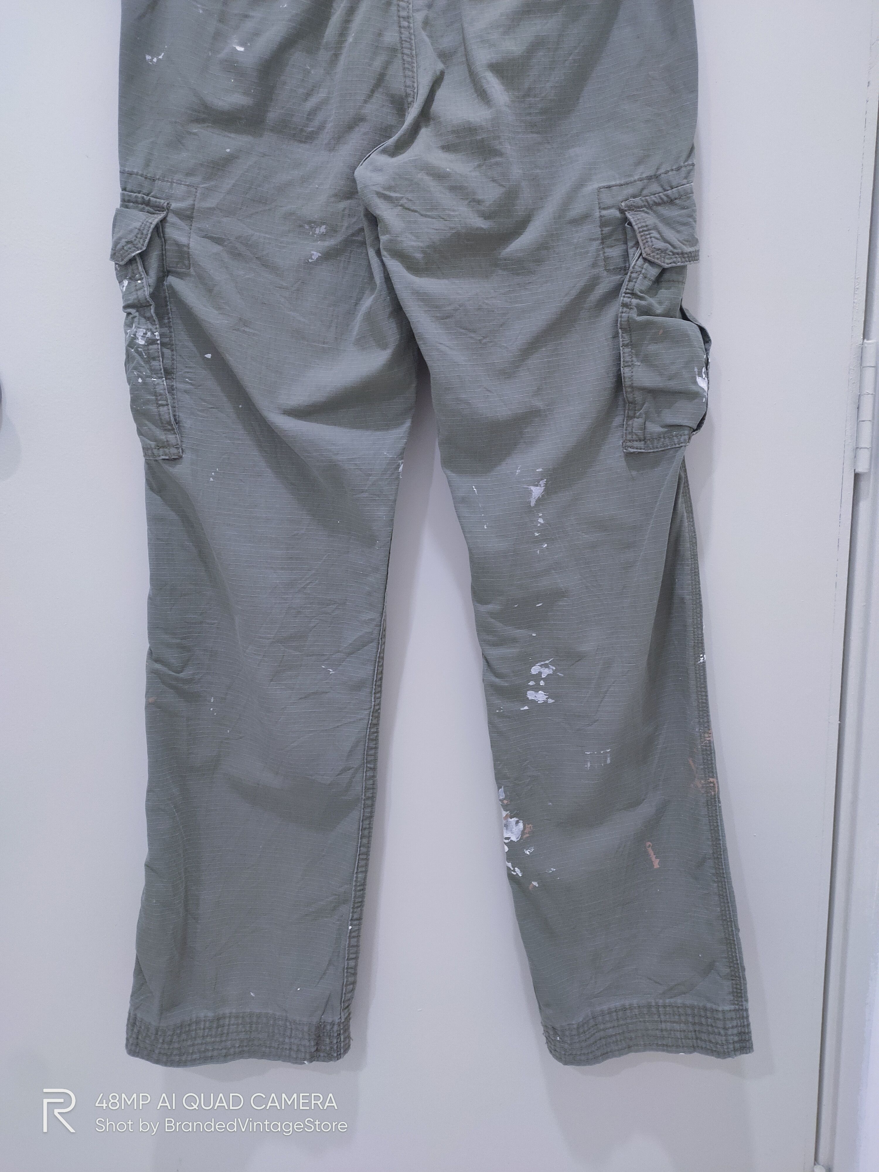 Gap GAP Artist Painter Style Multipocket Tactical Art CargoPant Size US 30 / EU 46 - 10 Thumbnail