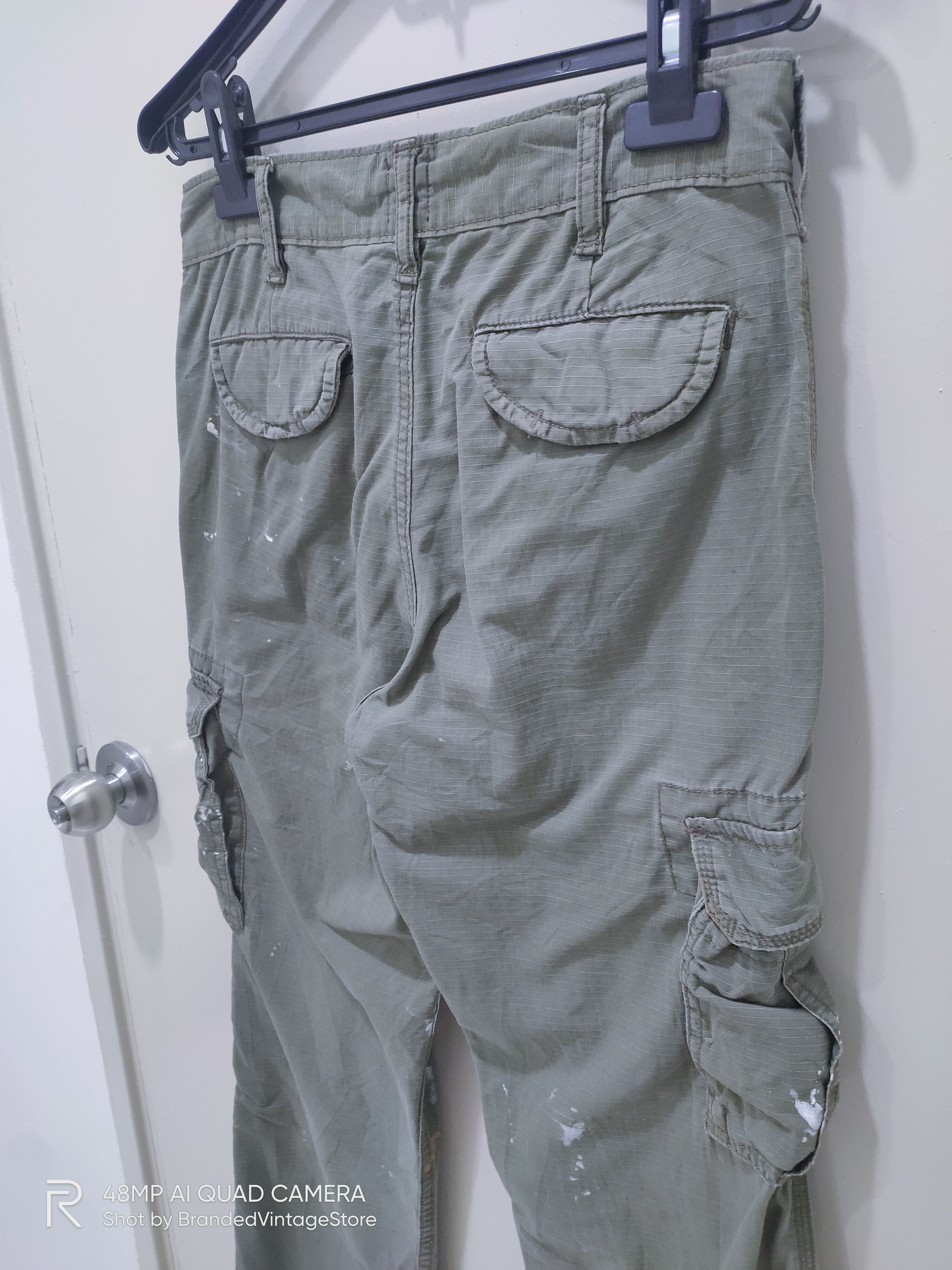 Gap GAP Artist Painter Style Multipocket Tactical Art CargoPant Size US 30 / EU 46 - 12 Thumbnail