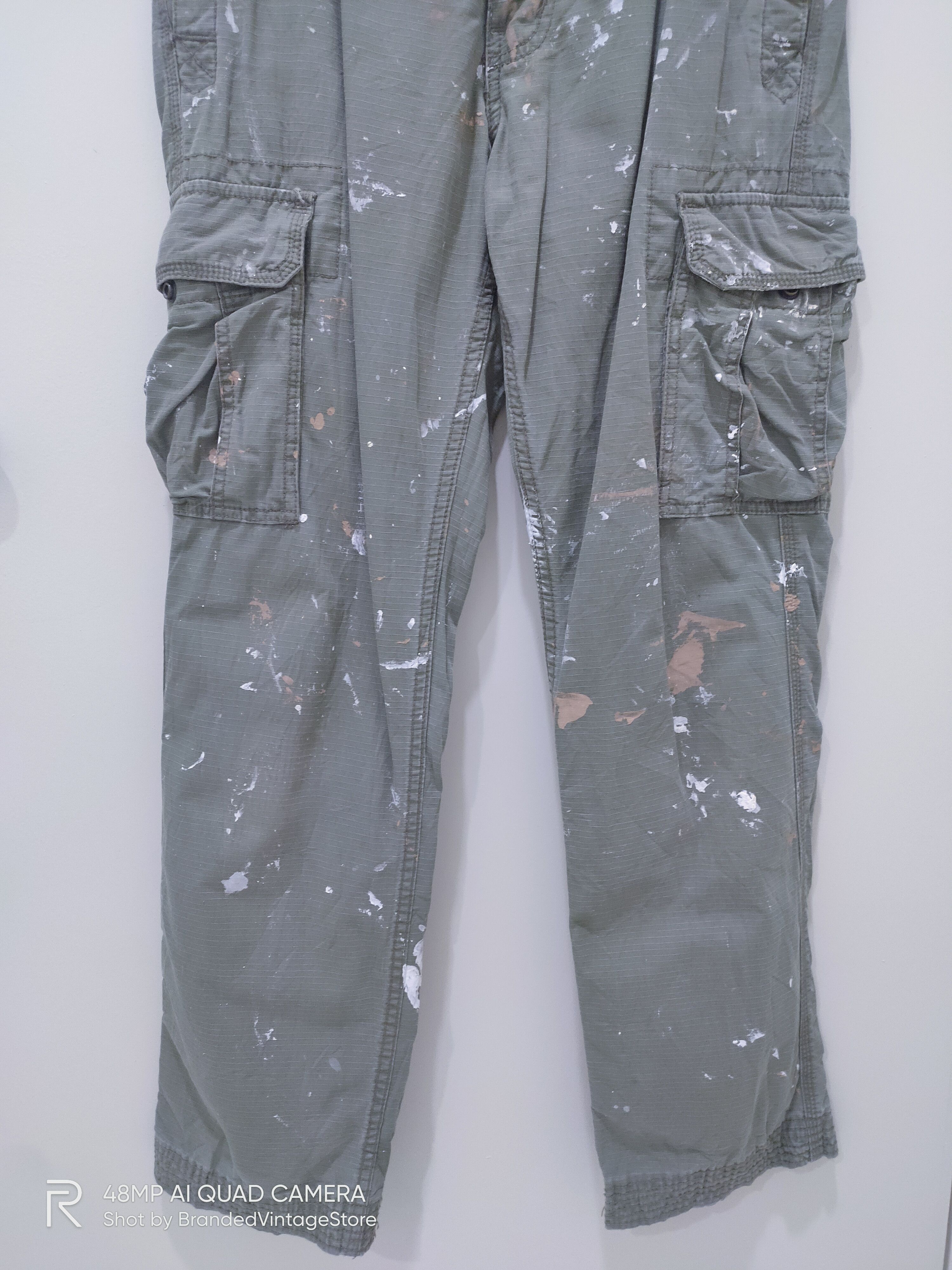Gap GAP Artist Painter Style Multipocket Tactical Art CargoPant Size US 30 / EU 46 - 5 Thumbnail