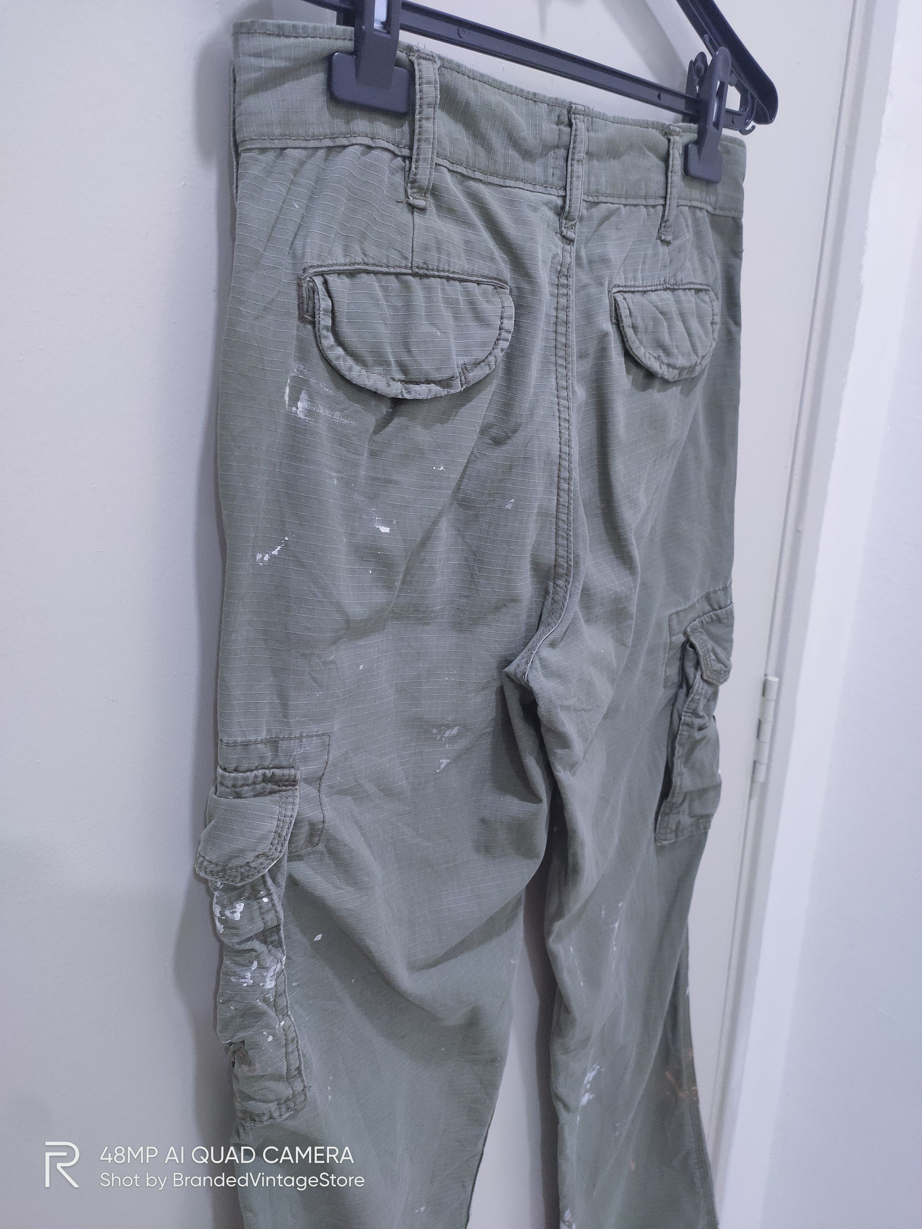 Gap GAP Artist Painter Style Multipocket Tactical Art CargoPant Size US 30 / EU 46 - 11 Thumbnail