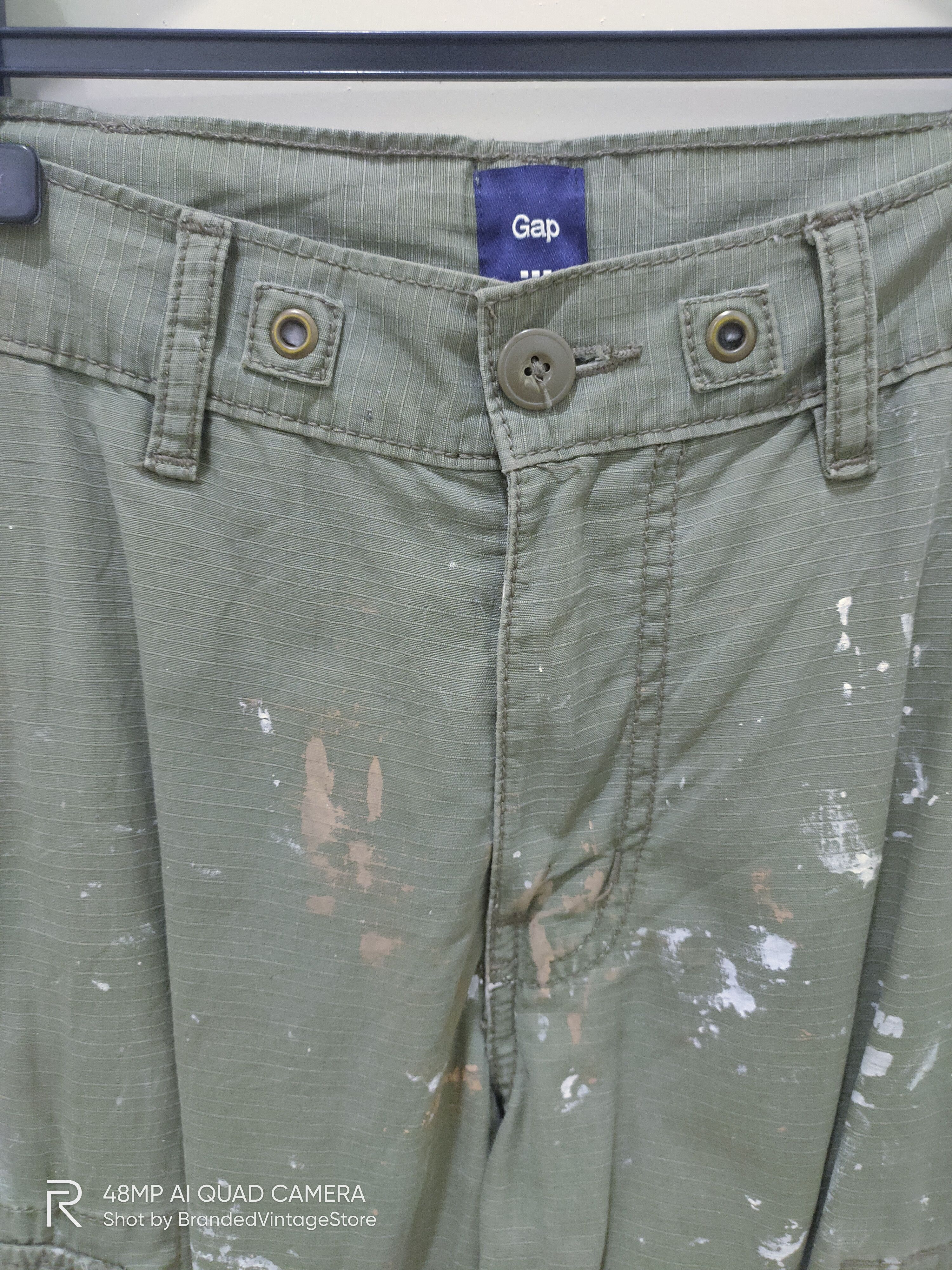 Gap GAP Artist Painter Style Multipocket Tactical Art CargoPant Size US 30 / EU 46 - 7 Thumbnail