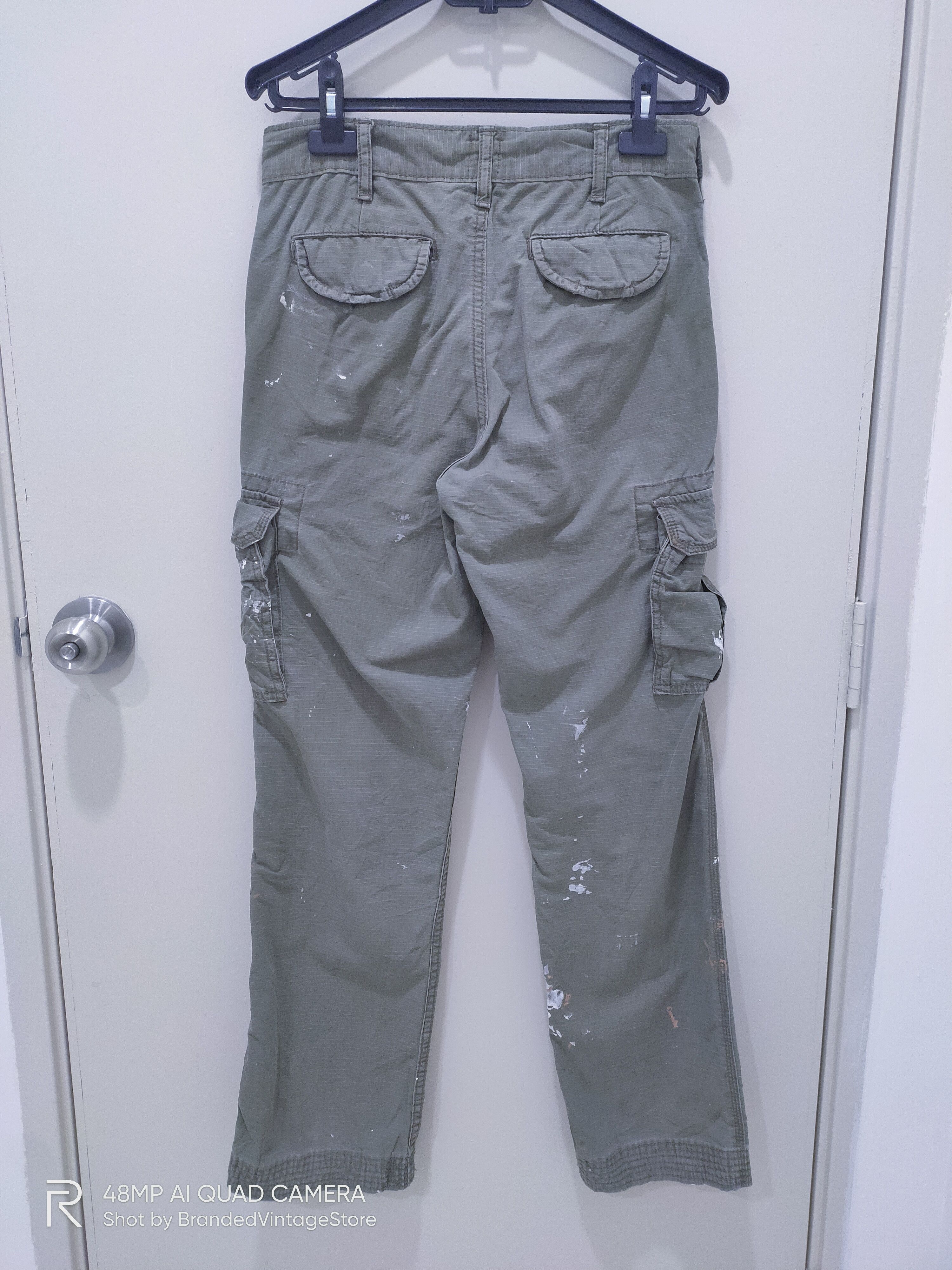 Gap GAP Artist Painter Style Multipocket Tactical Art CargoPant Size US 30 / EU 46 - 2 Thumbnail