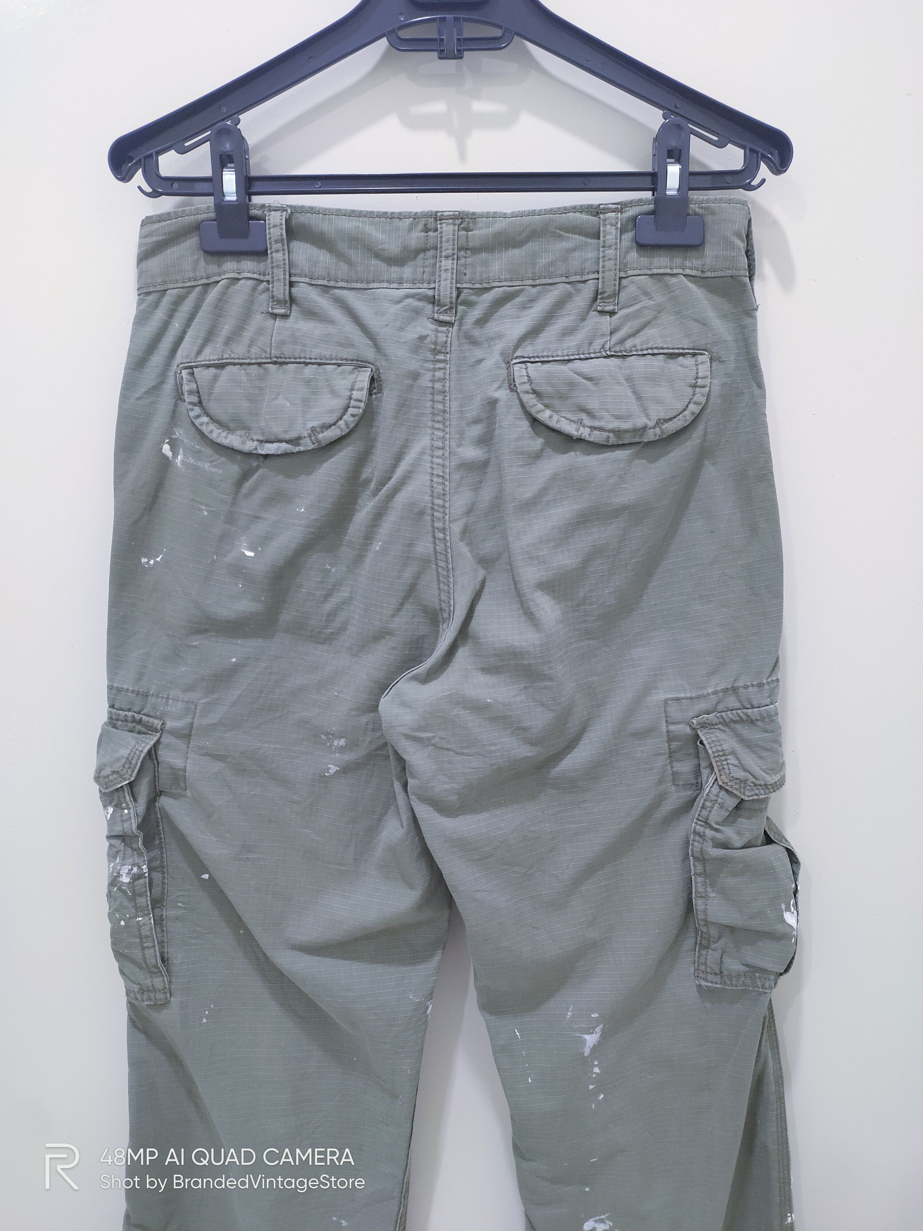 Gap GAP Artist Painter Style Multipocket Tactical Art CargoPant Size US 30 / EU 46 - 9 Thumbnail