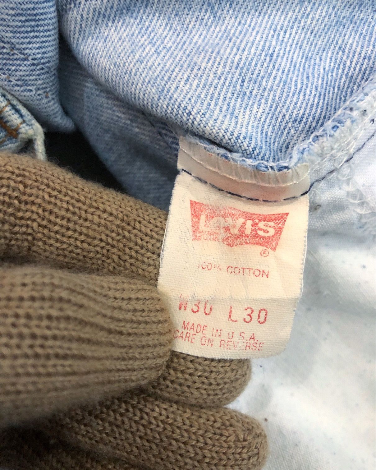 Levi's Rare Vintage Levi’s 505 Orange Tab Denim Jeans Size US 30 / EU 46 - 14 Thumbnail