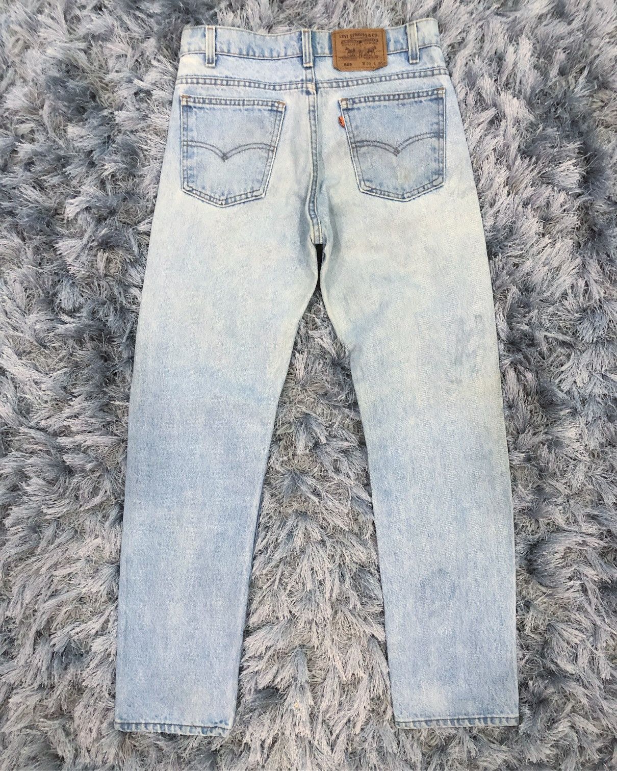 Levi's Rare Vintage Levi’s 505 Orange Tab Denim Jeans Size US 30 / EU 46 - 7 Thumbnail