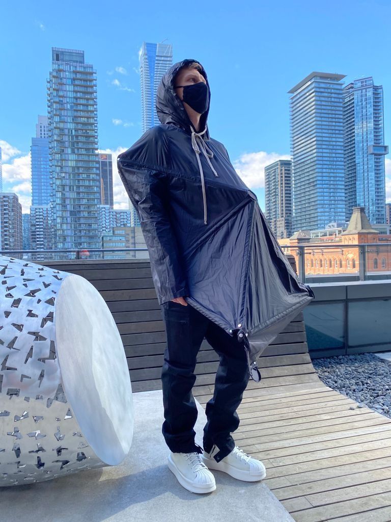 Rick Owens SS19 Babel “Rod Parka” Size US L / EU 52-54 / 3 - 1 Thumbnail