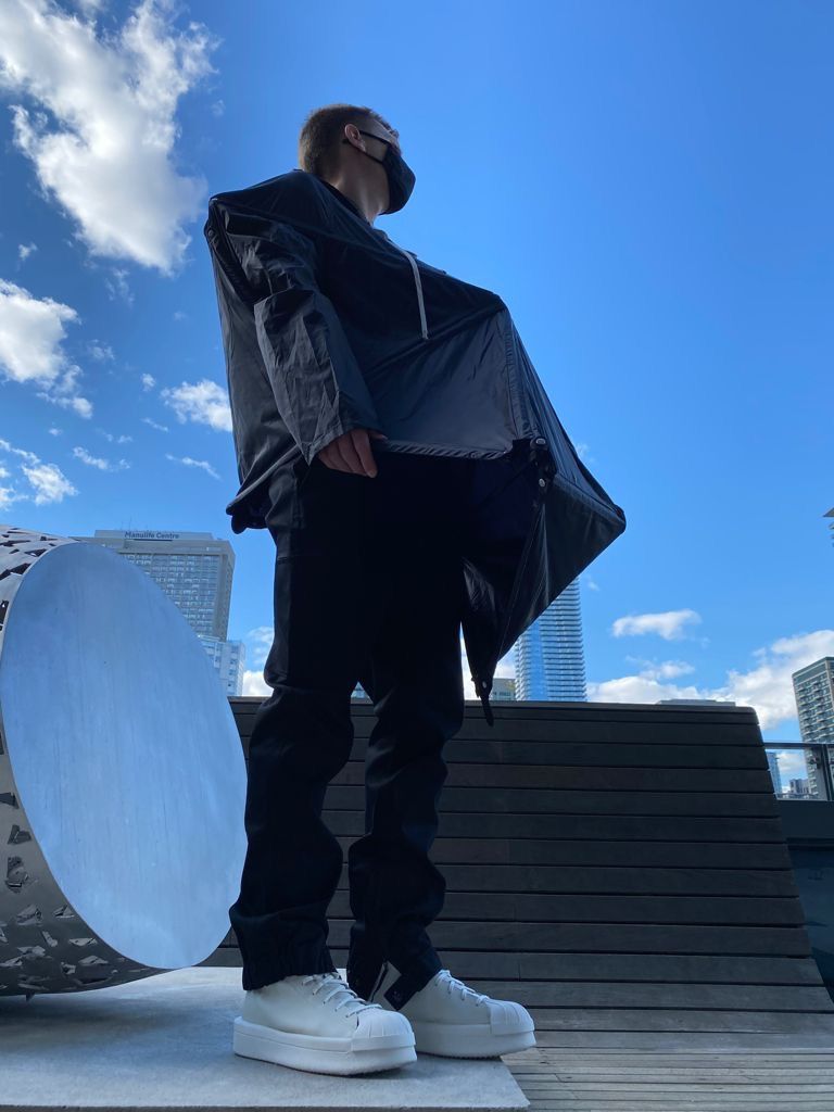 Rick Owens SS19 Babel “Rod Parka” Size US L / EU 52-54 / 3 - 4 Thumbnail