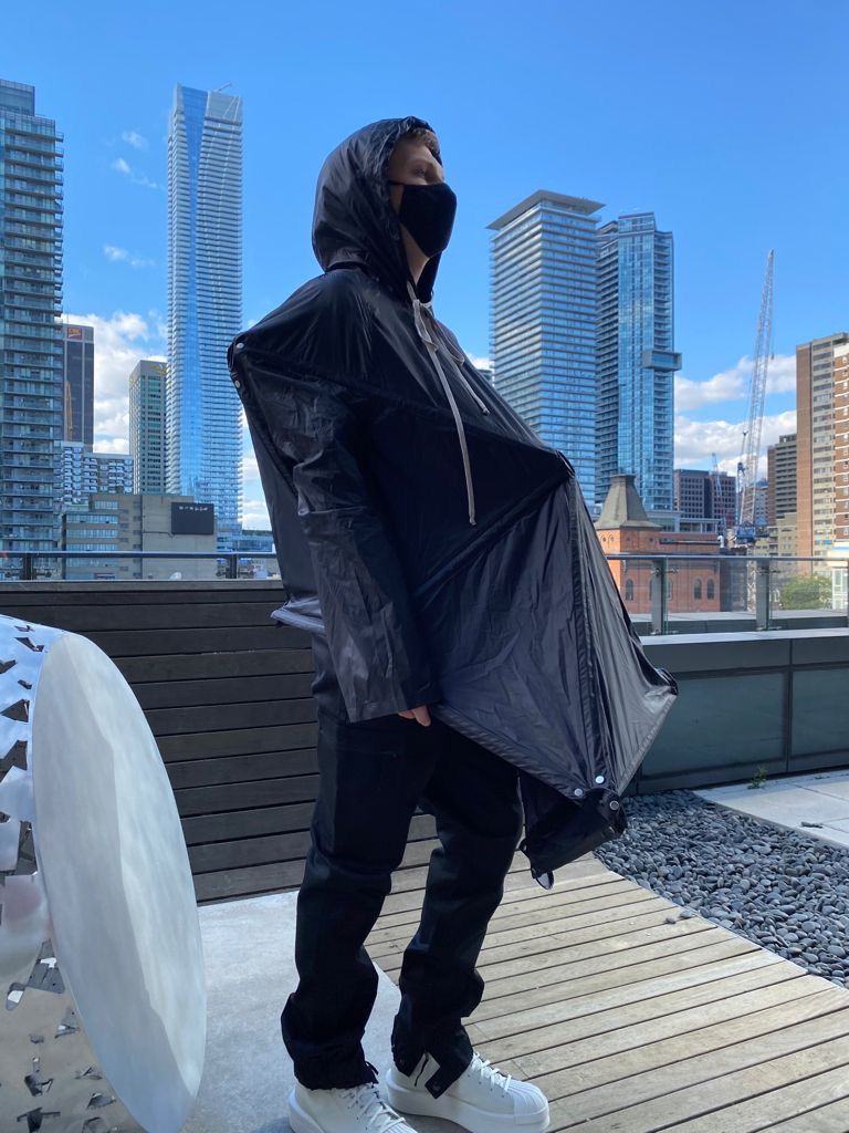 Rick Owens SS19 Babel “Rod Parka” Size US L / EU 52-54 / 3 - 3 Thumbnail