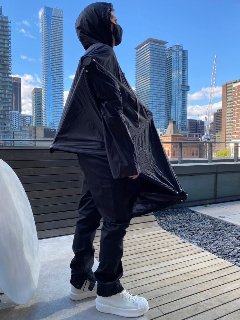 Rick Owens SS19 Babel “Rod Parka” Size US L / EU 52-54 / 3 - 2 Thumbnail