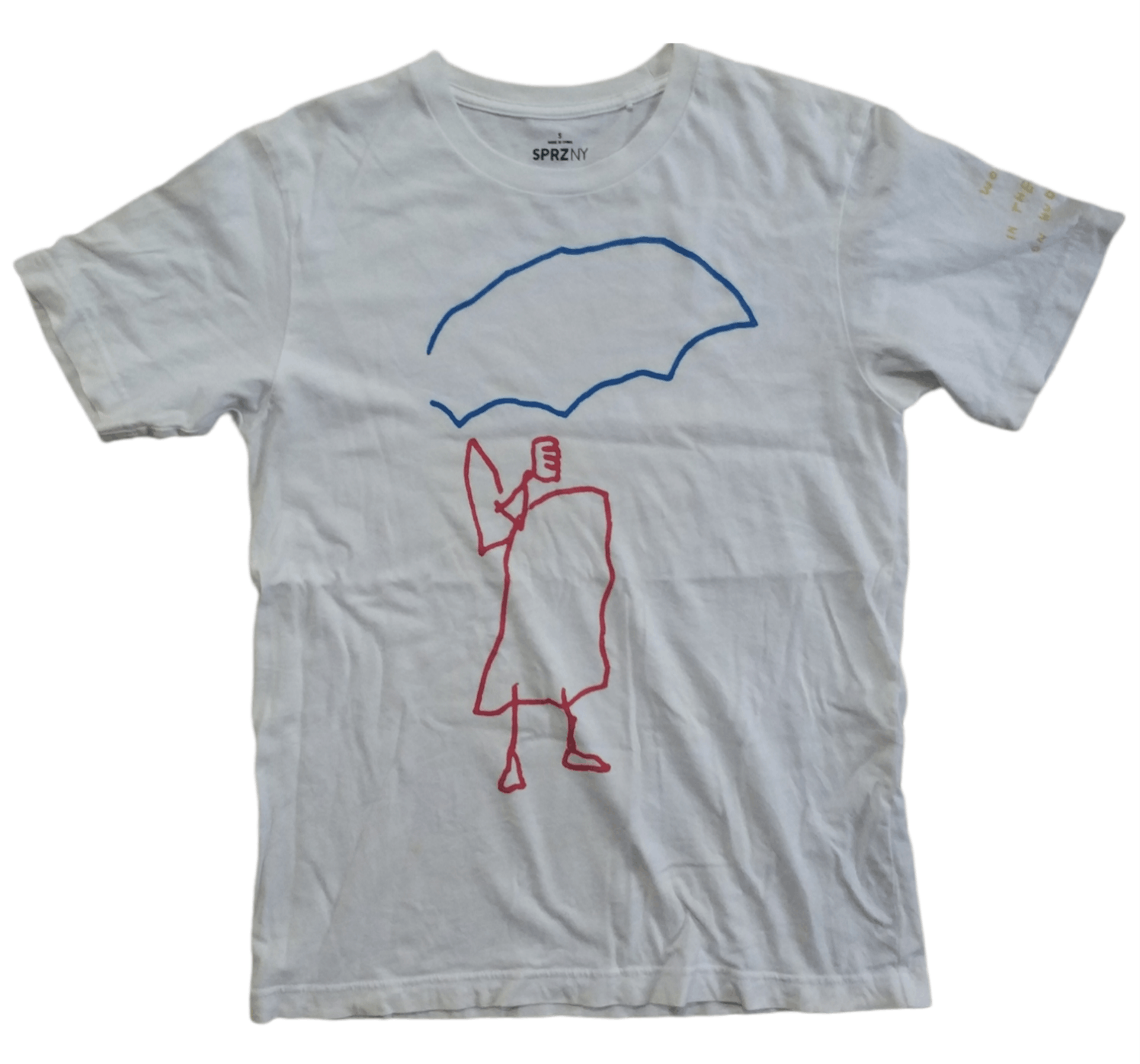 Japanese Brand 🔥Vintage Jason Polan x Uniqlo White Tees Size US S / EU 44-46 / 1 - 1 Thumbnail