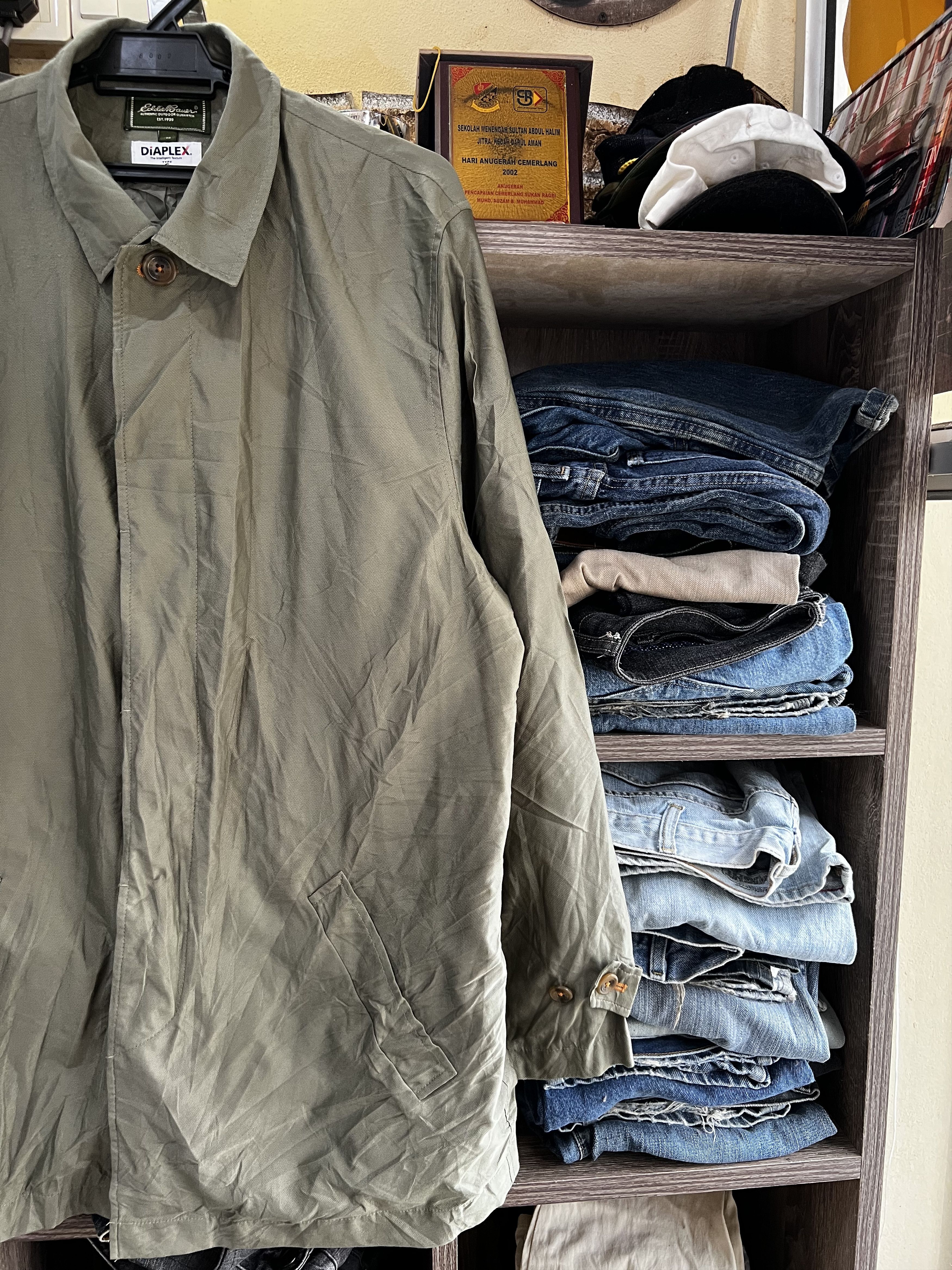 Eddie Bauer 🔥Vintage Eddie Bauer Diaplex Long Jackets Size US L / EU 52-54 / 3 - 3 Thumbnail