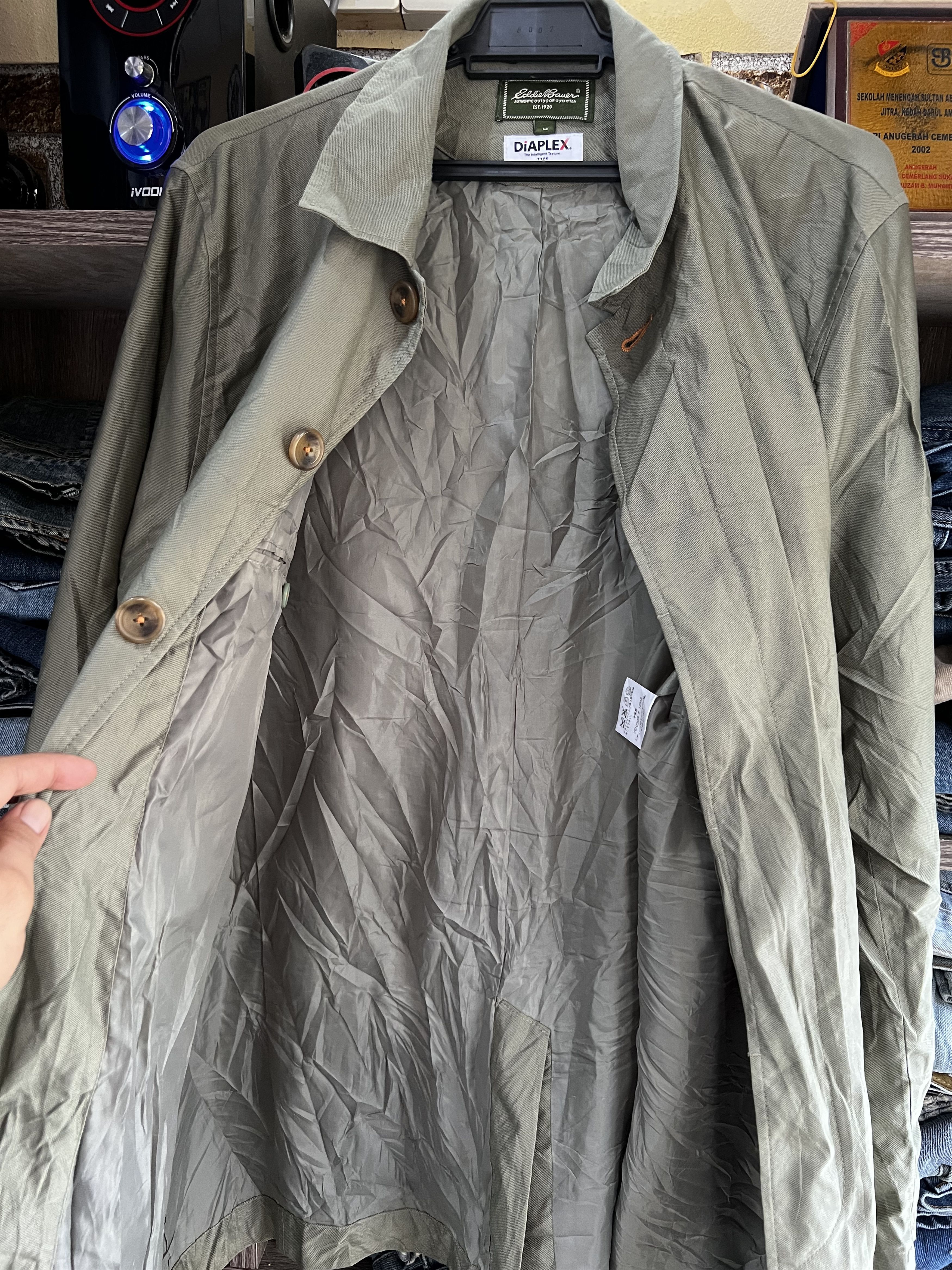 Eddie Bauer 🔥Vintage Eddie Bauer Diaplex Long Jackets Size US L / EU 52-54 / 3 - 12 Thumbnail