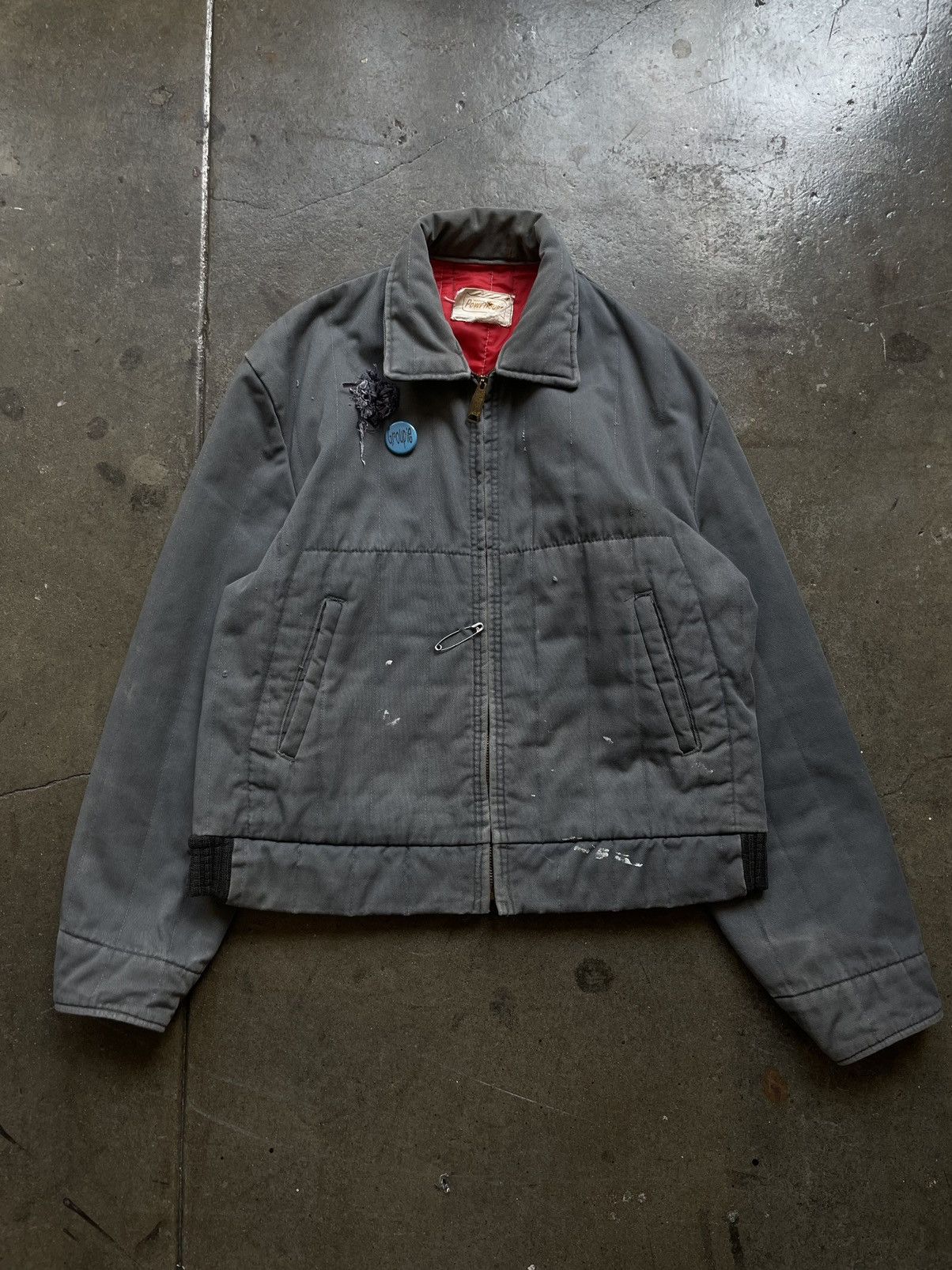 Vintage Ward’s Powerhouse THRASHED 1960’s Padded Work Jacket Size US M / EU 48-50 / 2 - 1 Thumbnail