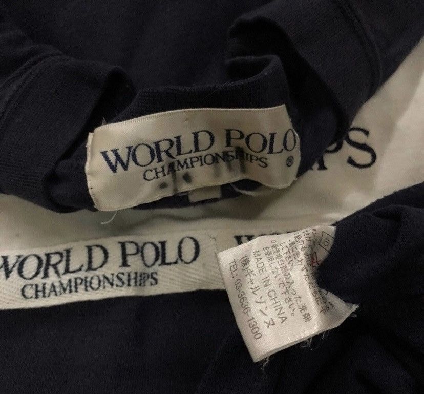 Beverly Hills Polo Club Vintage 90s world polo championships tshirt big logo Size US L / EU 52-54 / 3 - 3 Thumbnail