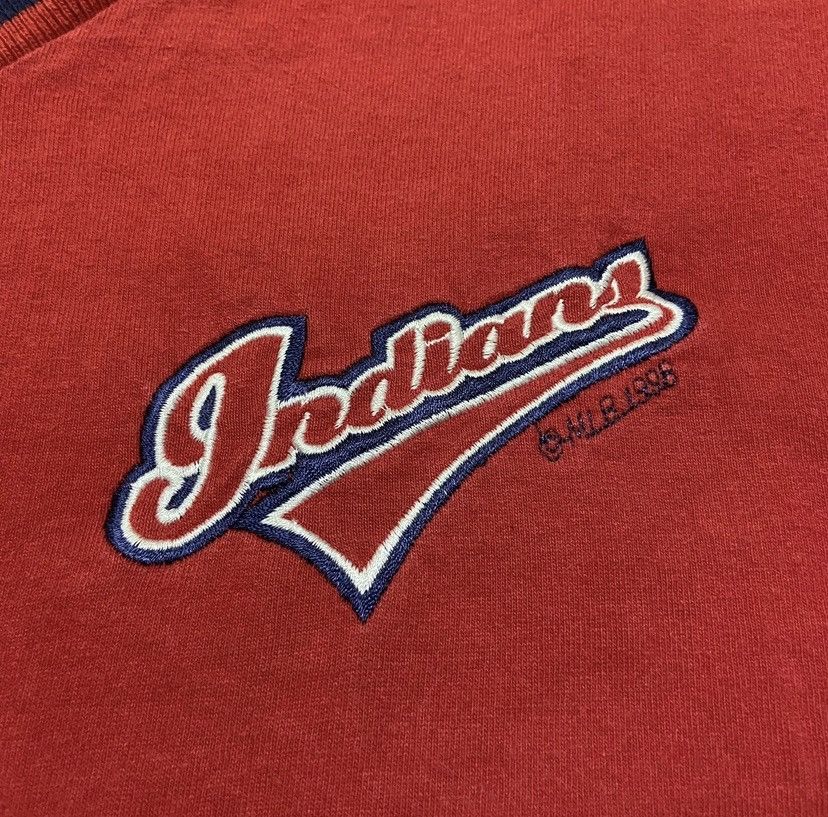 MLB Vintage 1998 Cleveland Indians Tshirt Size US L / EU 52-54 / 3 - 2 Thumbnail
