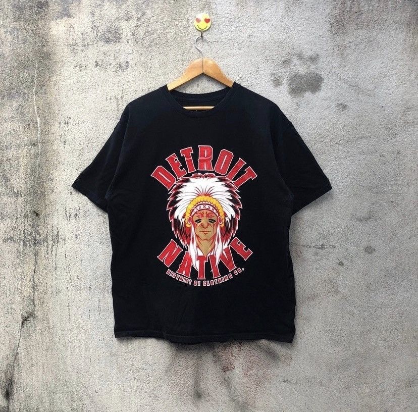 Tribal Streetwear D-81 detroit native tshirt Size US XL / EU 56 / 4 - 1 Thumbnail