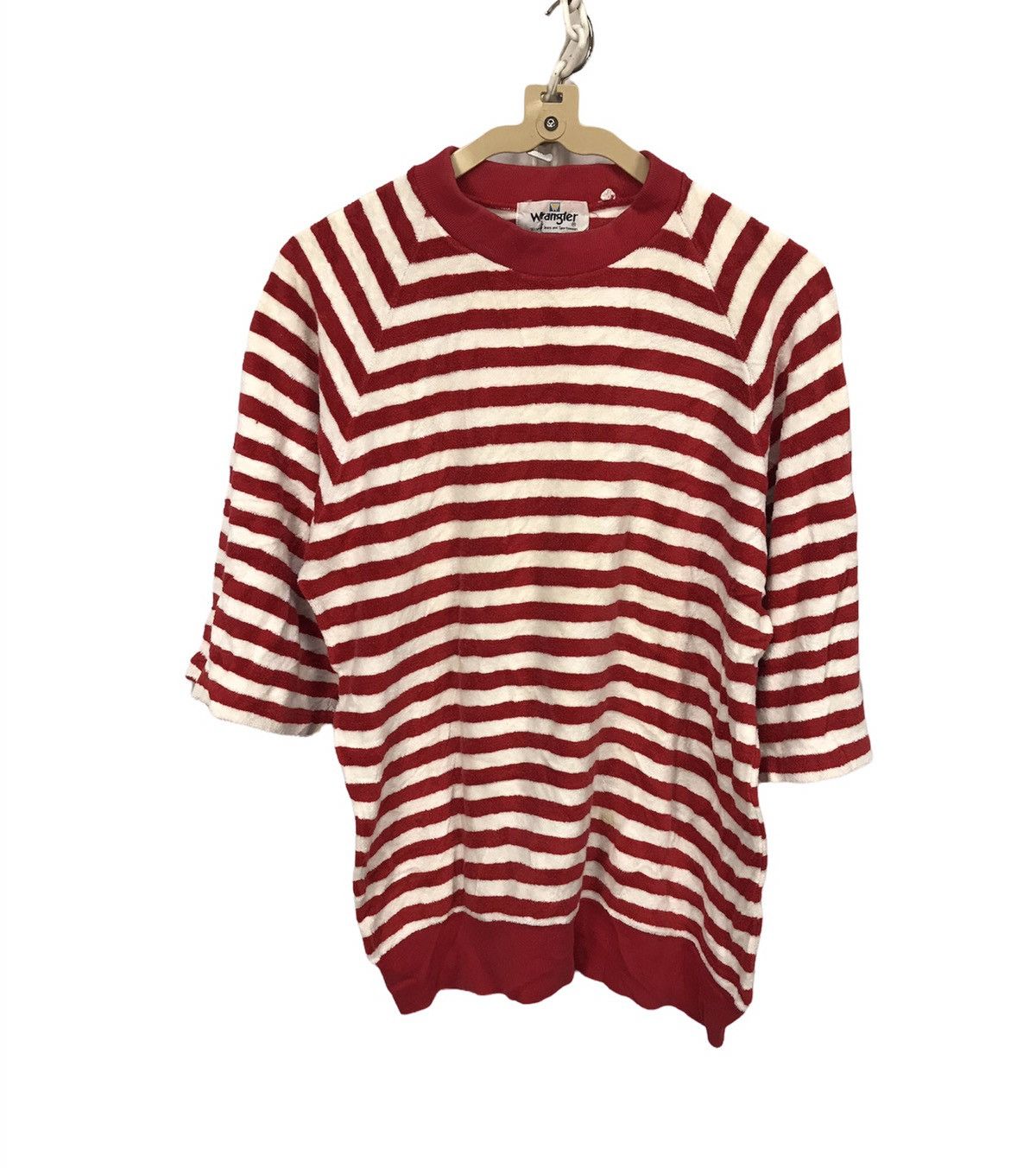 Vintage × Wrangler Vintage stripe short sleeve sweatshirt by wrangler Size US M / EU 48-50 / 2 - 1 Thumbnail