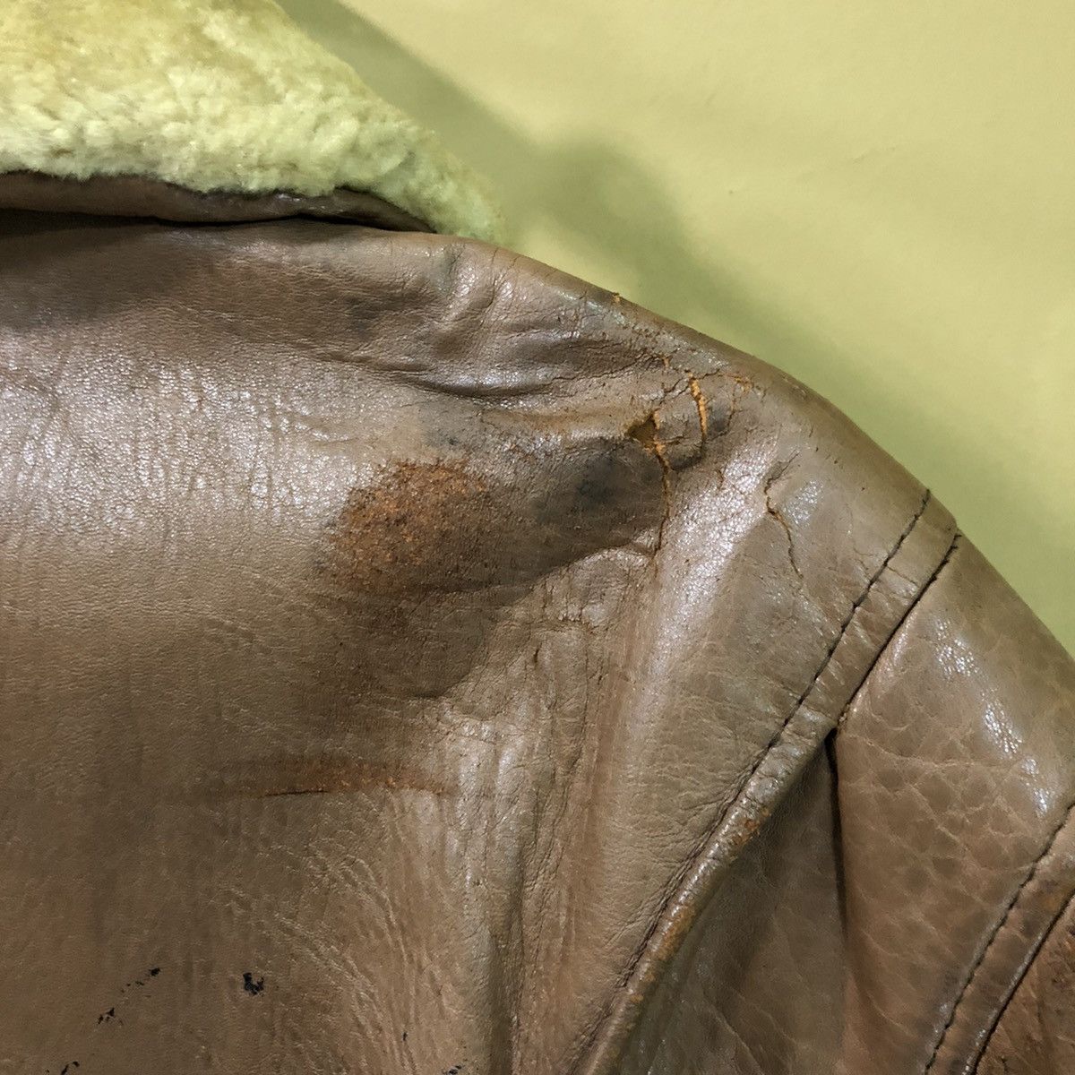 Vintage Vintage U.S Army Air Forces G1 Bomber Leather Jacket Size US M / EU 48-50 / 2 - 12 Thumbnail