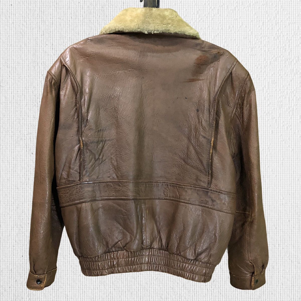 Vintage Vintage U.S Army Air Forces G1 Bomber Leather Jacket Size US M / EU 48-50 / 2 - 2 Thumbnail