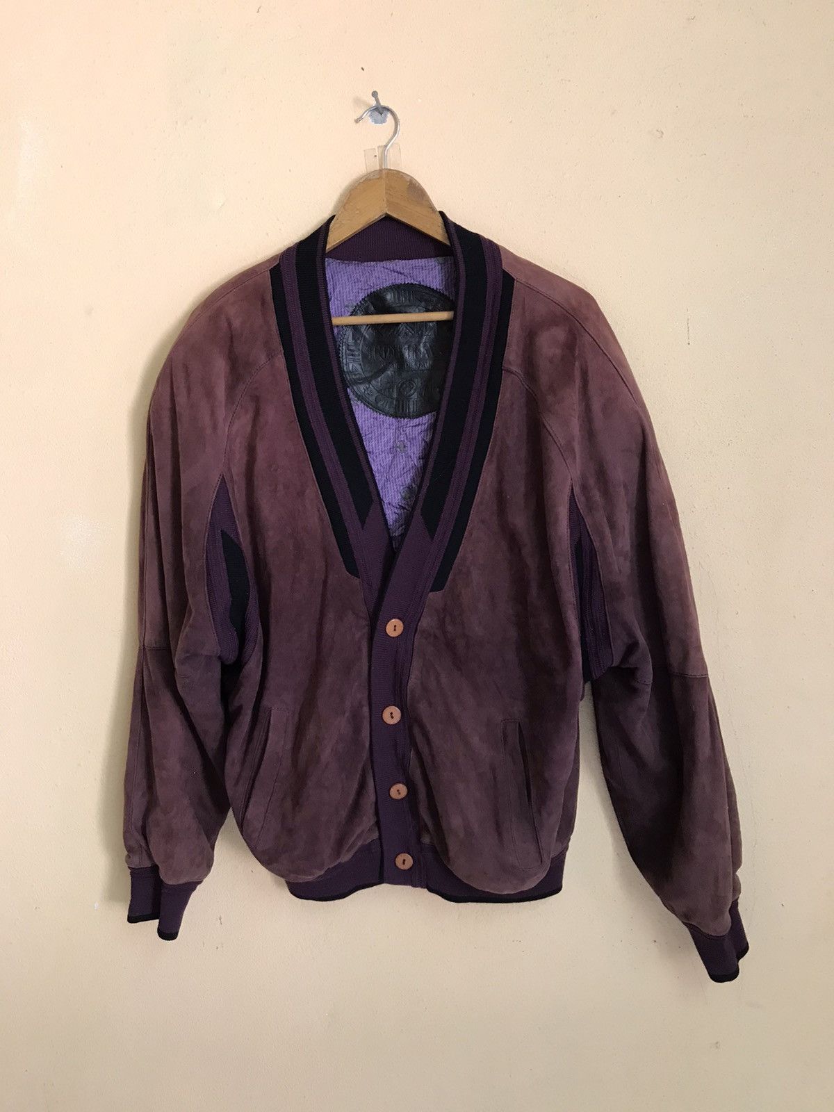 Designer × Torras VINTAGE TORRAS CARDIGAN LIKE LEATHER JACKET PVC Size US L / EU 52-54 / 3 - 2 Thumbnail
