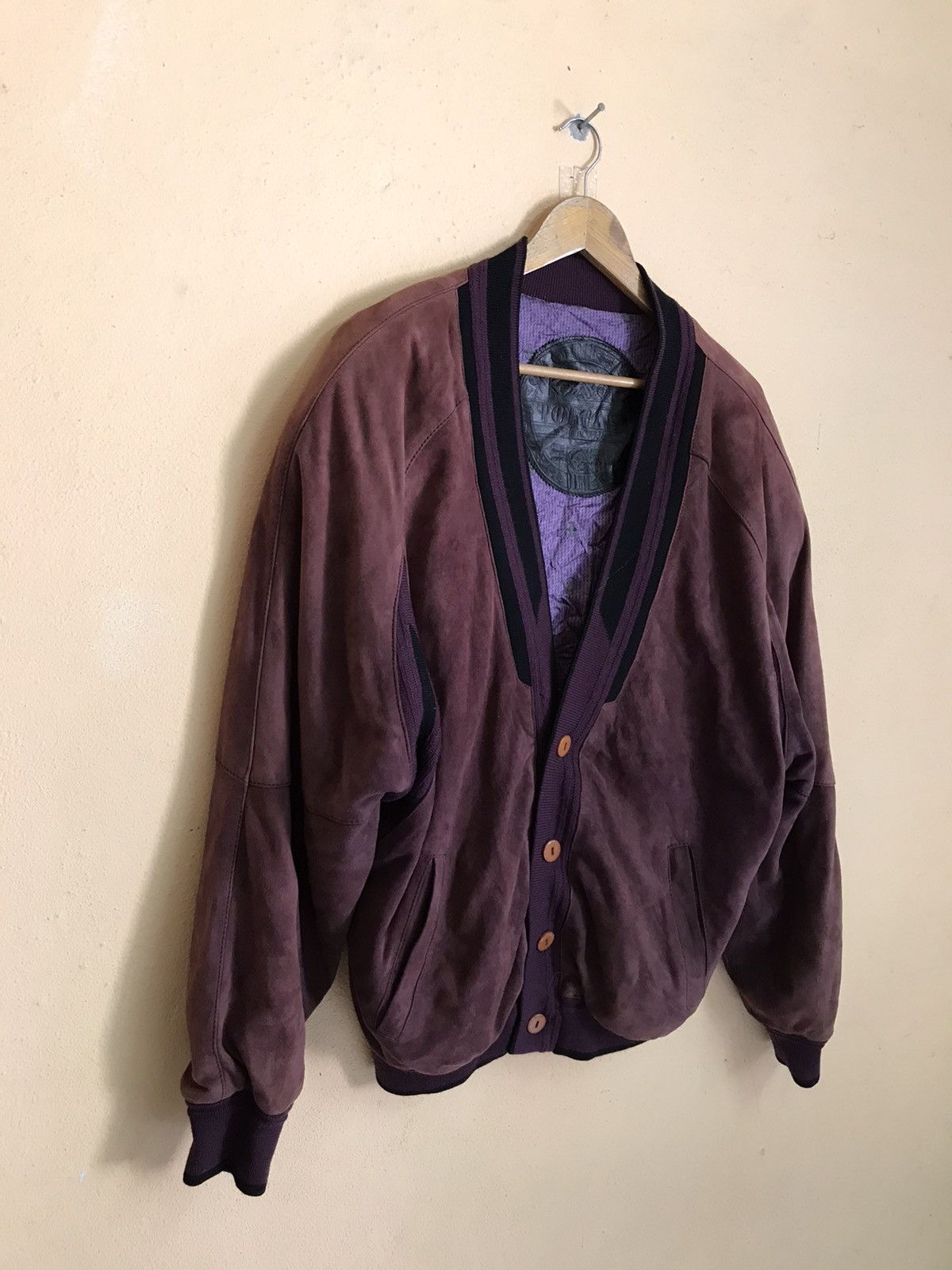 Designer × Torras VINTAGE TORRAS CARDIGAN LIKE LEATHER JACKET PVC Size US L / EU 52-54 / 3 - 3 Thumbnail