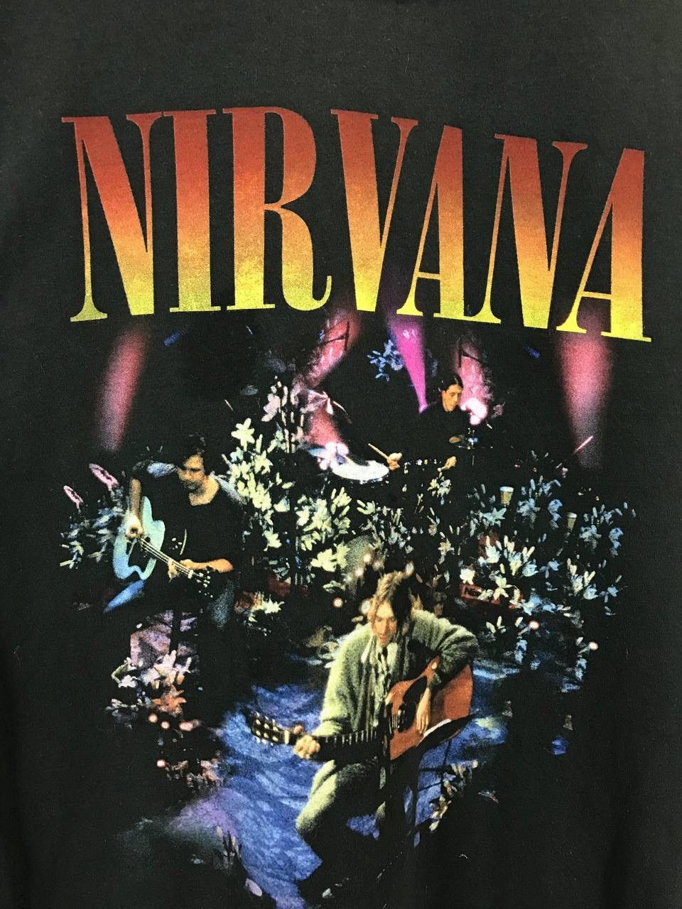 Nirvana Nirvana Kurt Cobain rock band tee Size US M / EU 48-50 / 2 - 3 Thumbnail
