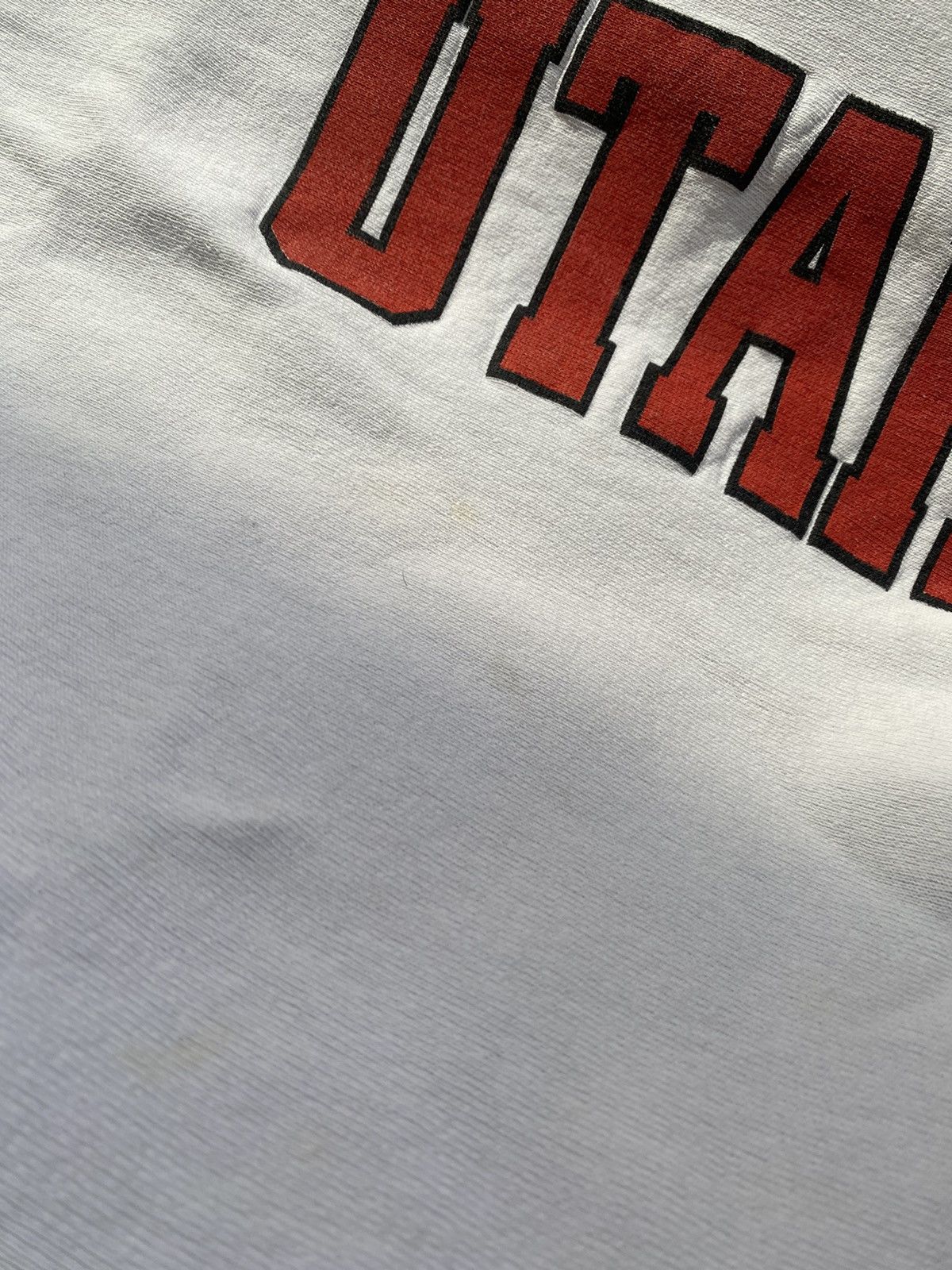 NCAA × Vintage Vintage 80s 90s University Of Utah Reverse Weave Sweatshirt Size US L / EU 52-54 / 3 - 4 Thumbnail