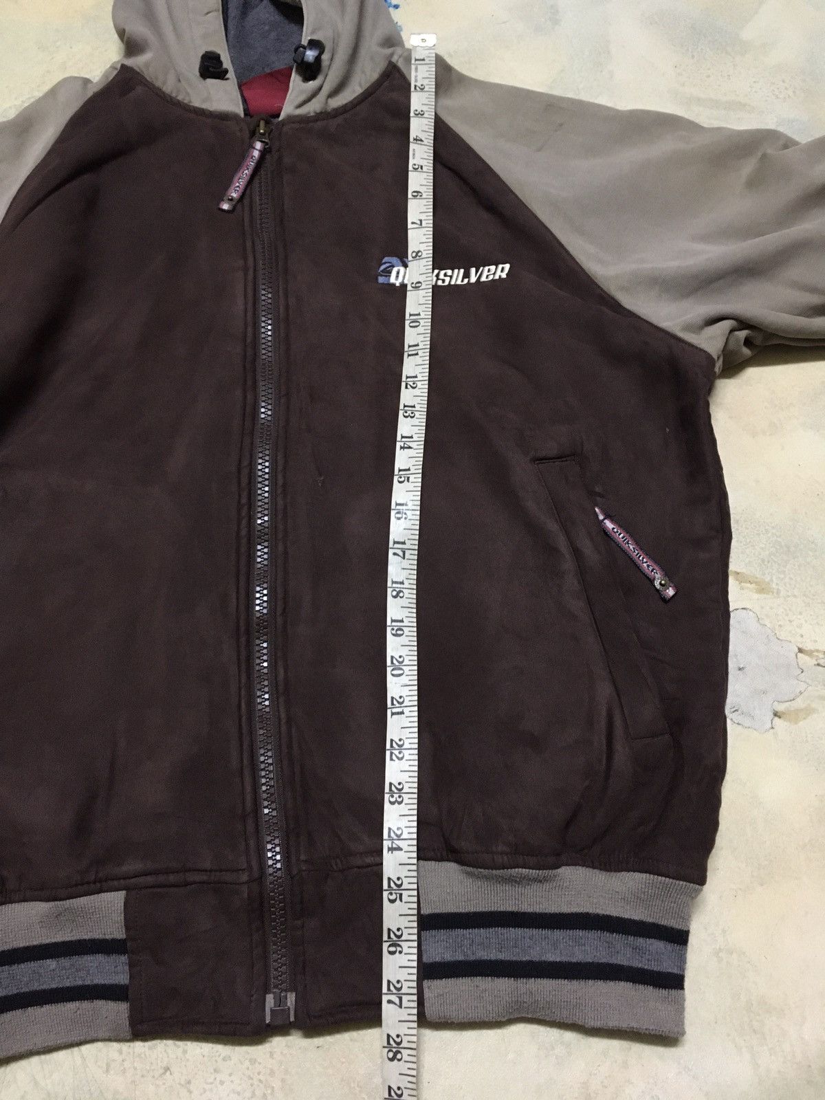 Quiksilver Vintage Quiksilver Hoodie Big Logo Size US M / EU 48-50 / 2 - 12 Thumbnail