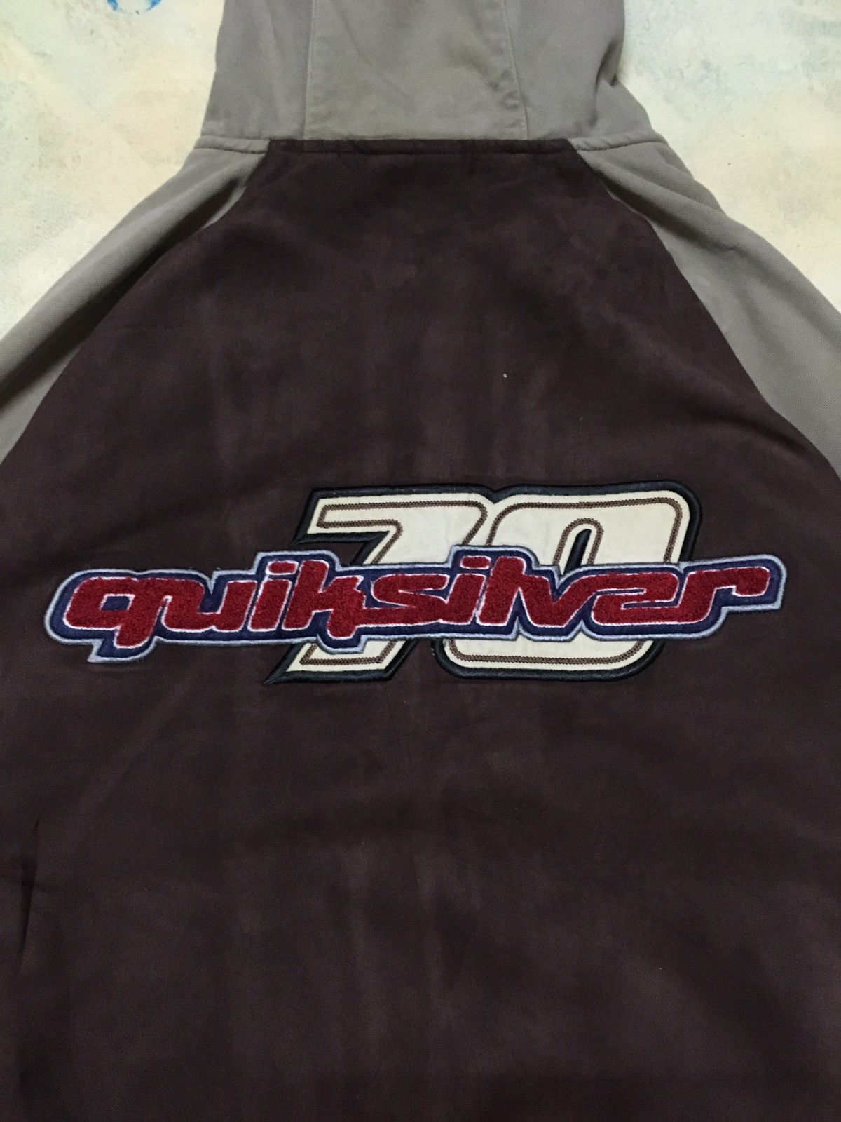 Quiksilver Vintage Quiksilver Hoodie Big Logo Size US M / EU 48-50 / 2 - 2 Thumbnail